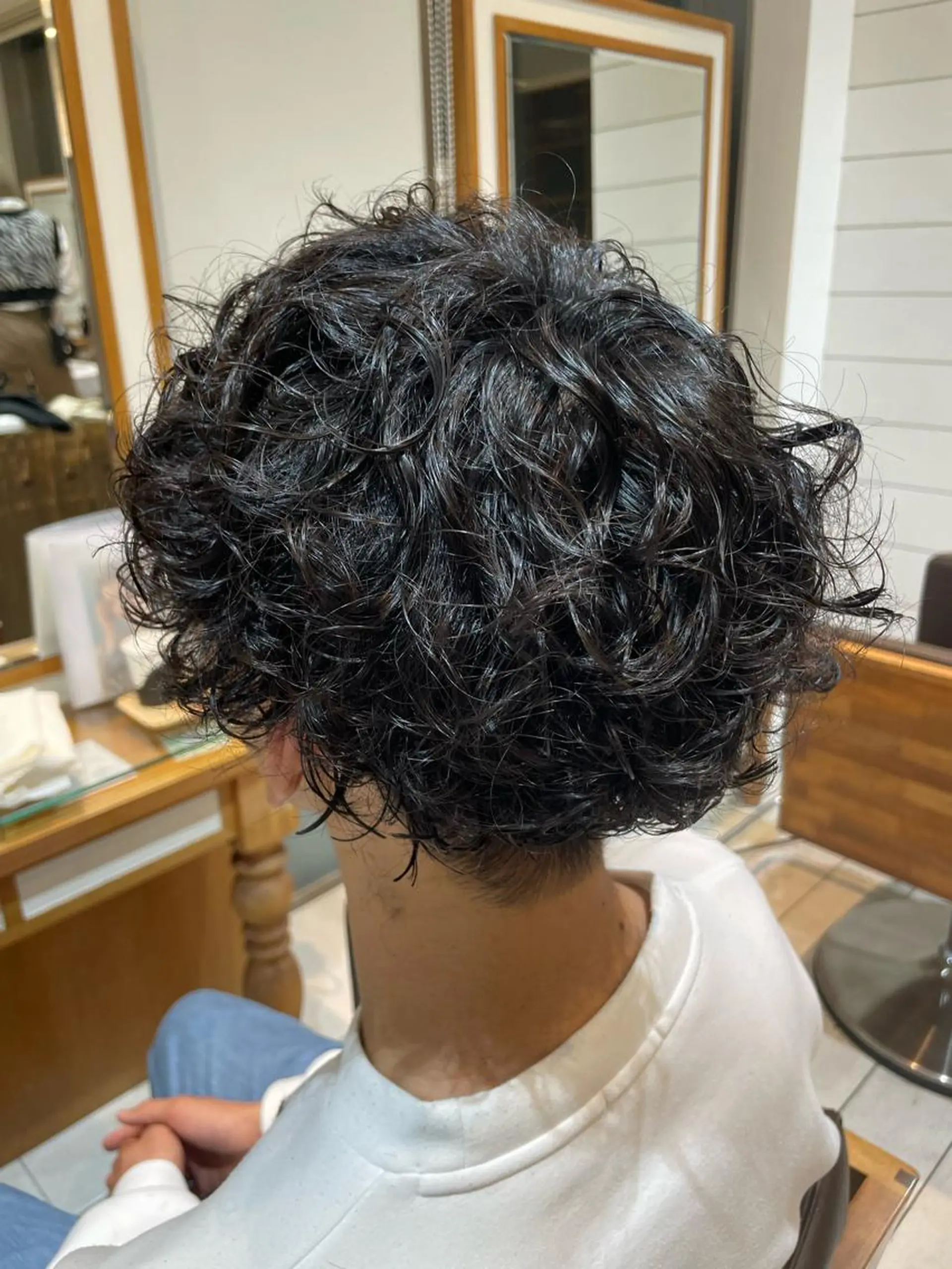 パーマ メンズ カット パーマ ヘアアレンジ 🌿あがりれいなのその他イメージ