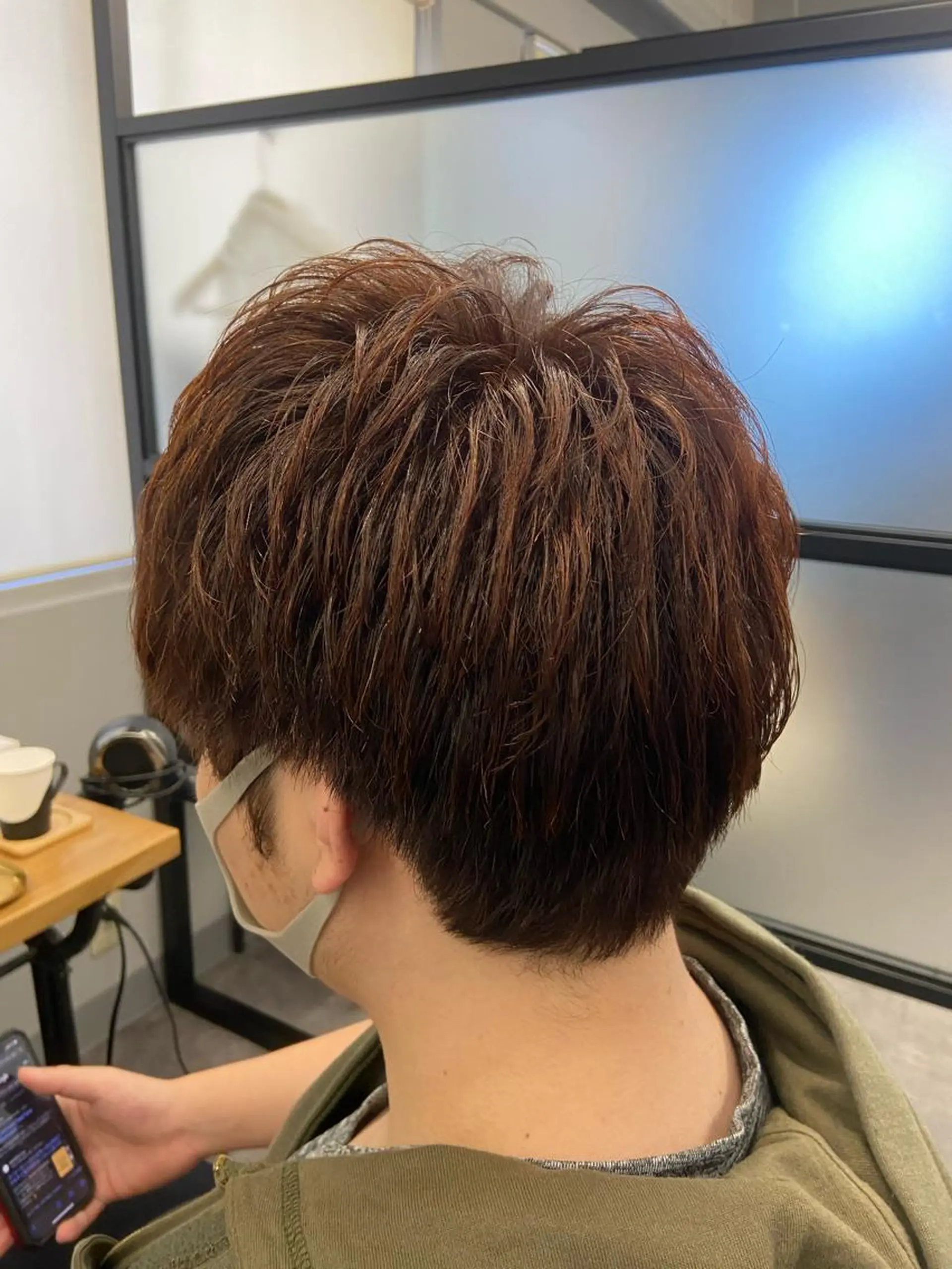 カラー メンズ natsumi / N°ariaのヘアスタイル