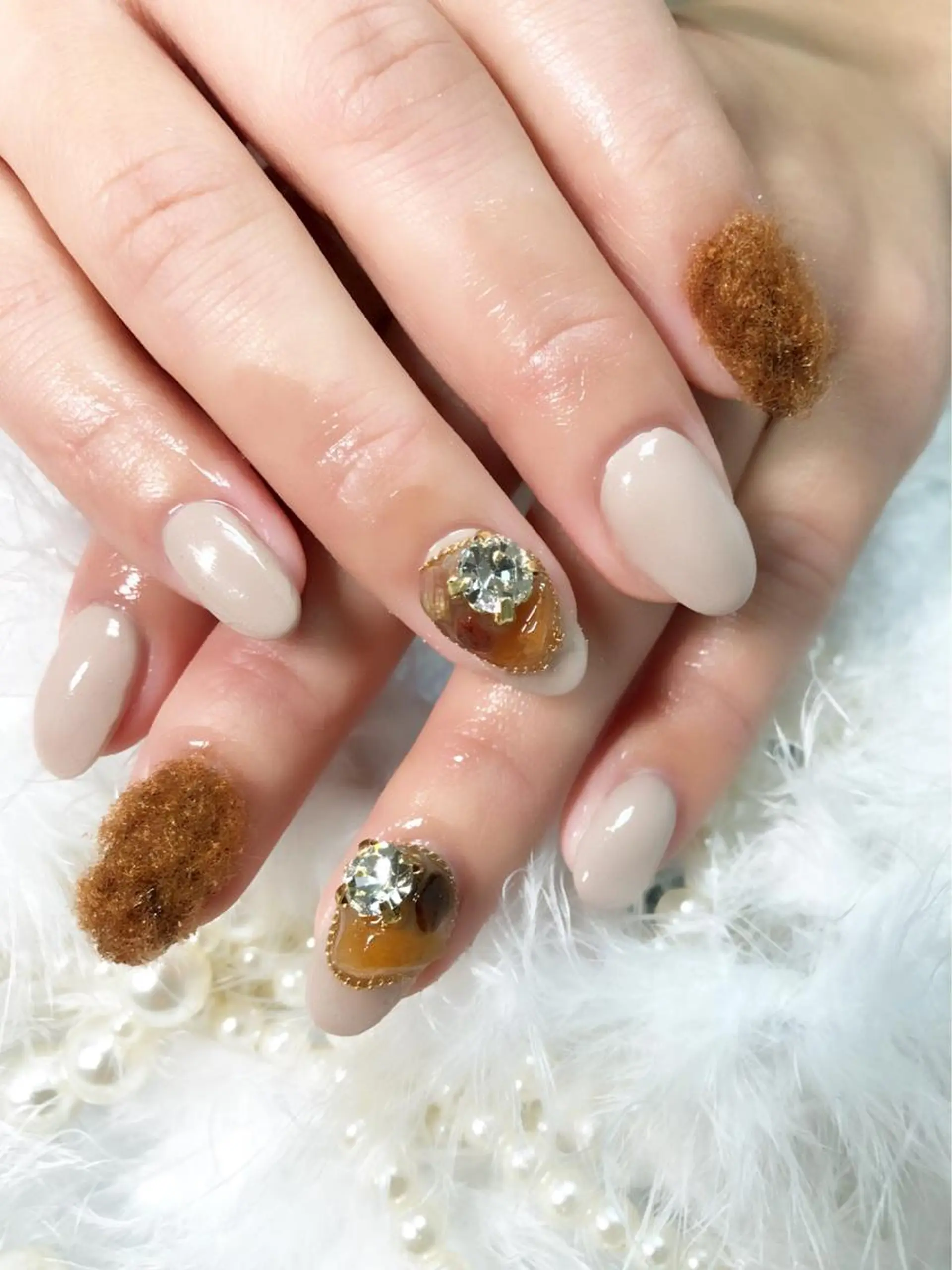 カラー ネイル シンプルネイル ハンドネイル CITRAtotal beautyのネイルデザイン