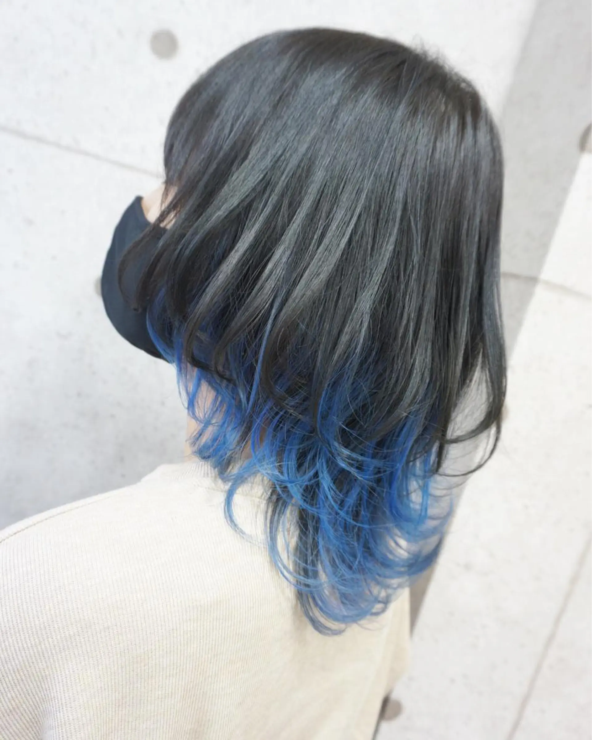 ミディアム ウルフカット hair teria ryu 大塚のヘアスタイル