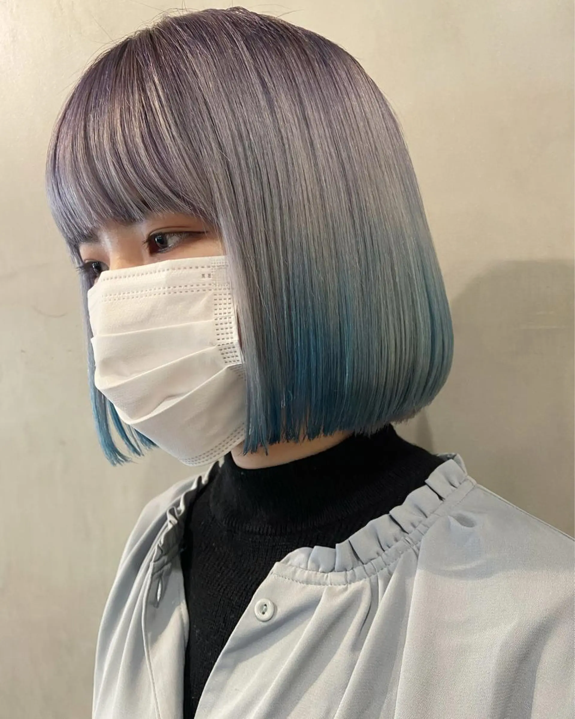 ショート カラー グラデーションカラー ヘアカラー トリートメント 無加工で盛れる🎀 オタク特化🎀ゆうなのヘアスタイル