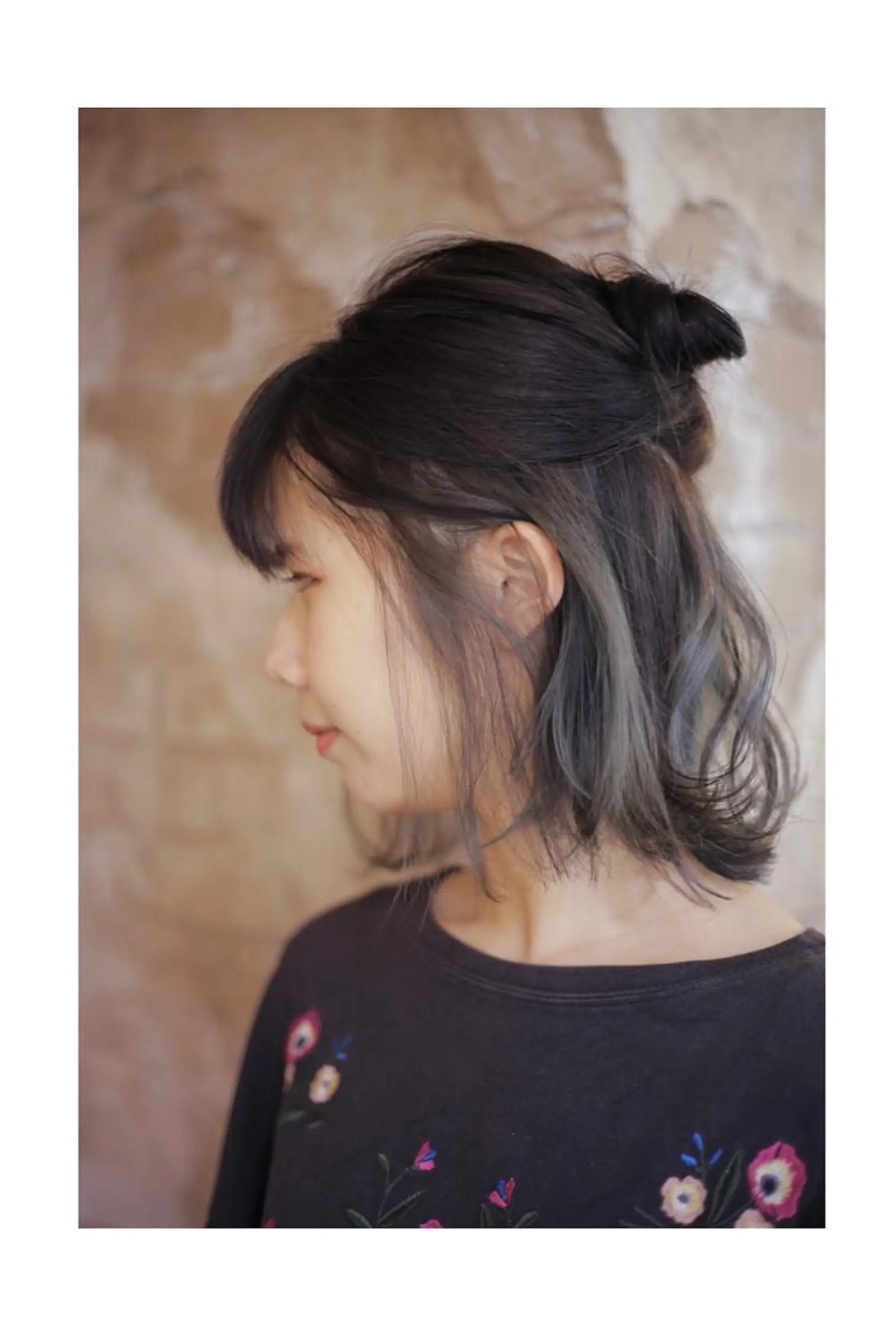 ショート アッシュ ボブ ヘアカラー nico 。のヘアスタイル