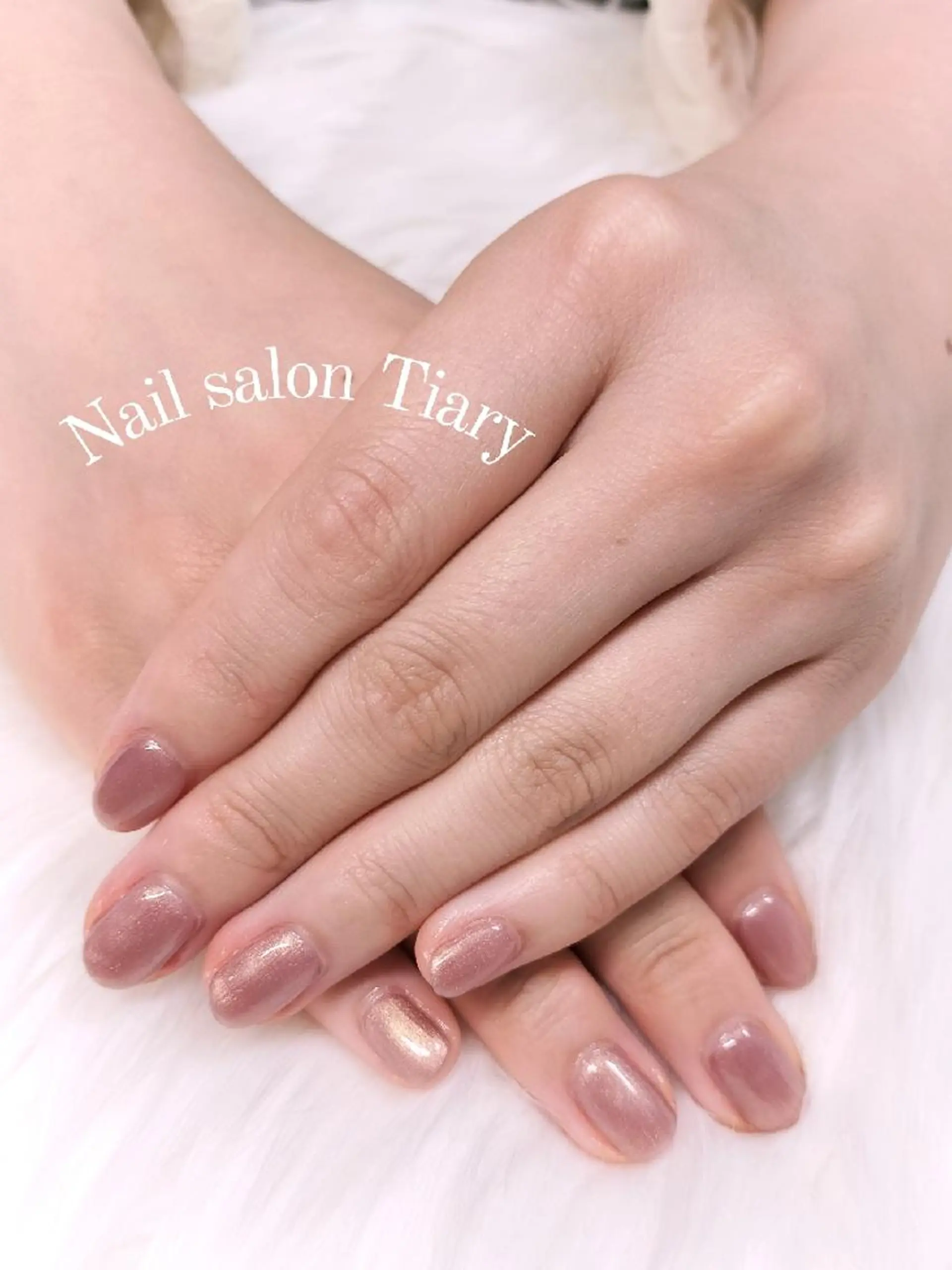 ネイル ワンカラーネイル Nail salon Tiary オーナーのネイルデザイン