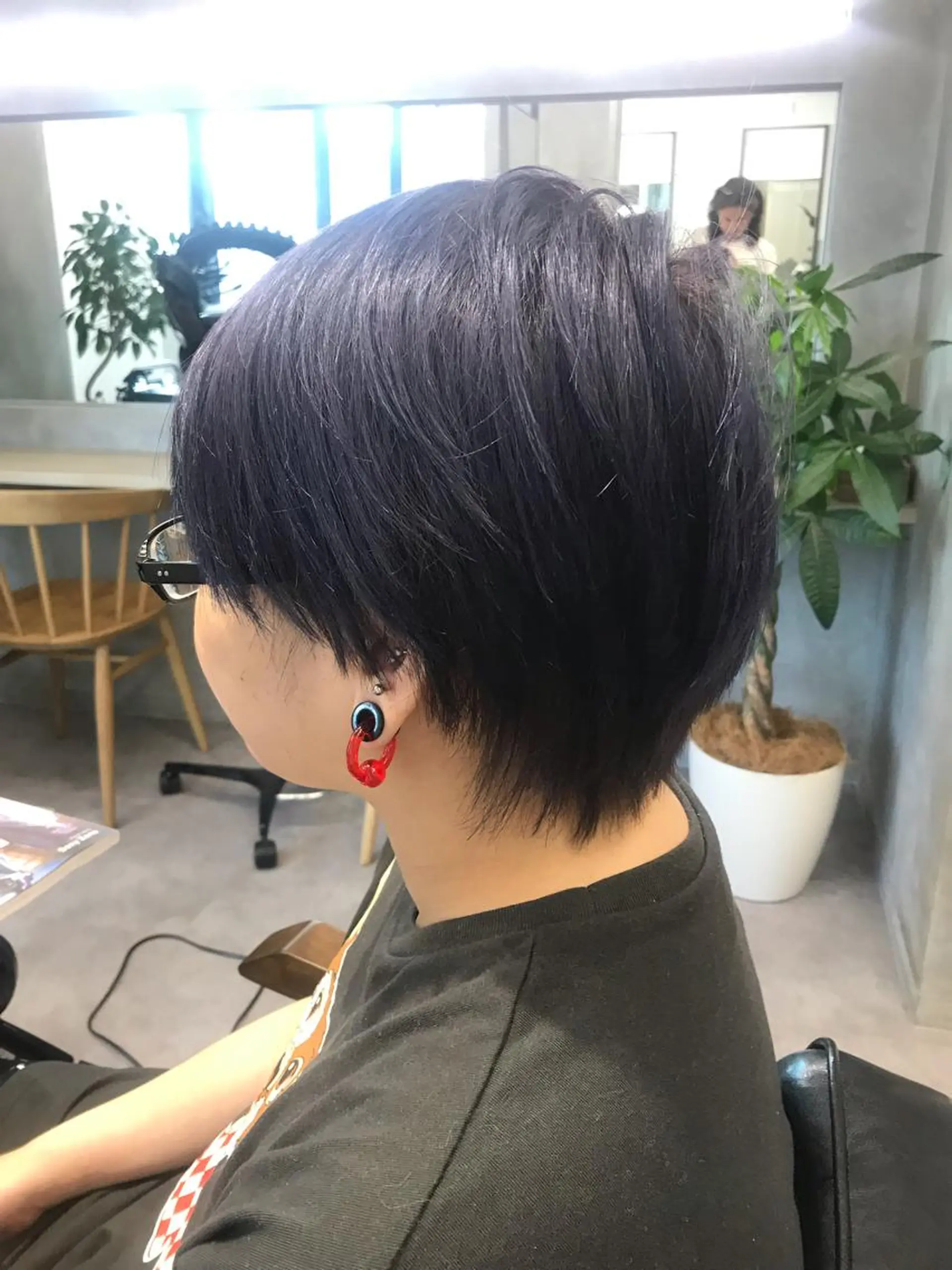 ショート ヘアカラー トリートメント 色気レイヤー& ショートはお任せ🌟のヘアスタイル