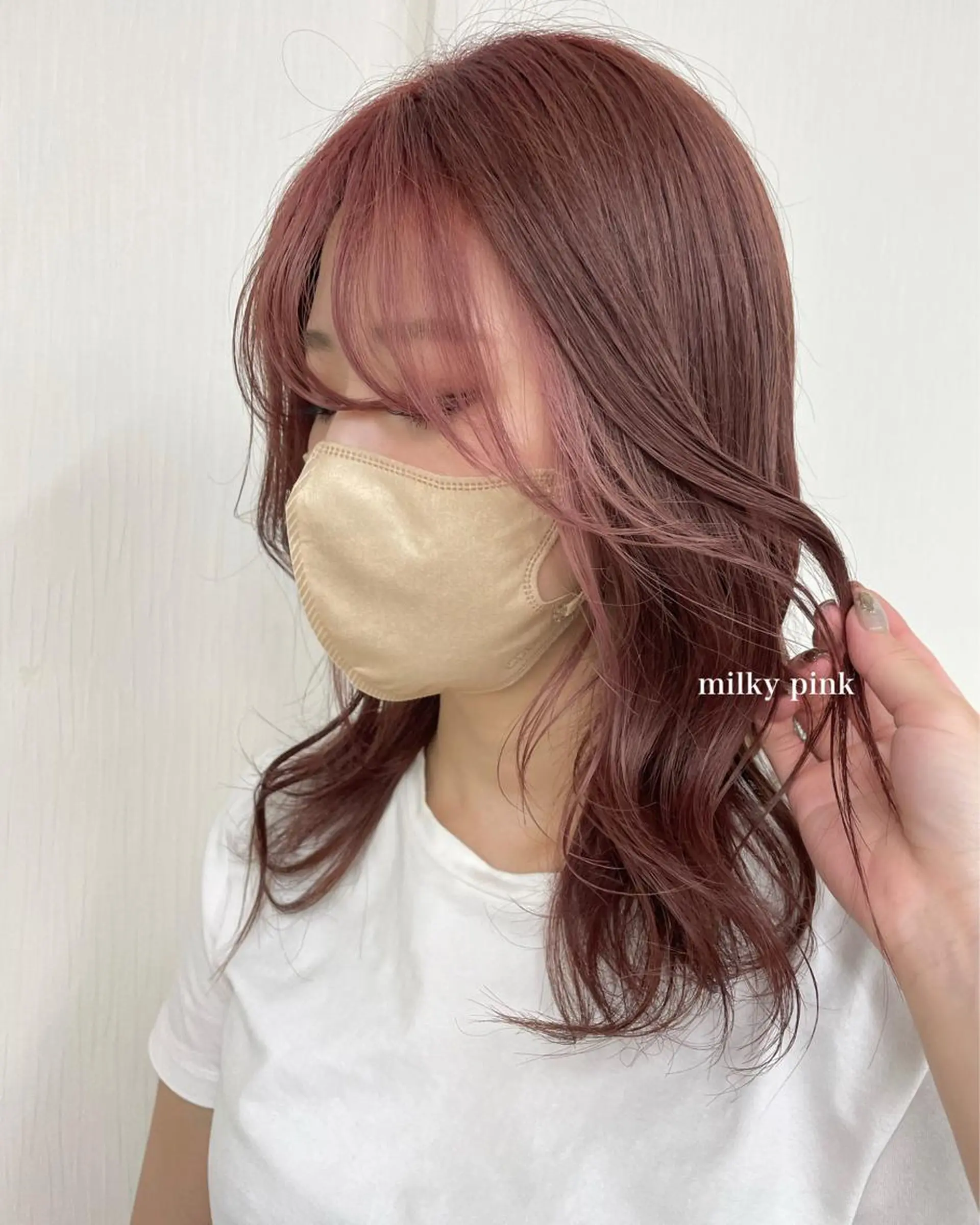 セミロング カラー カット ヘアカラー トリートメント RIENS / ayu ♡のヘアスタイル