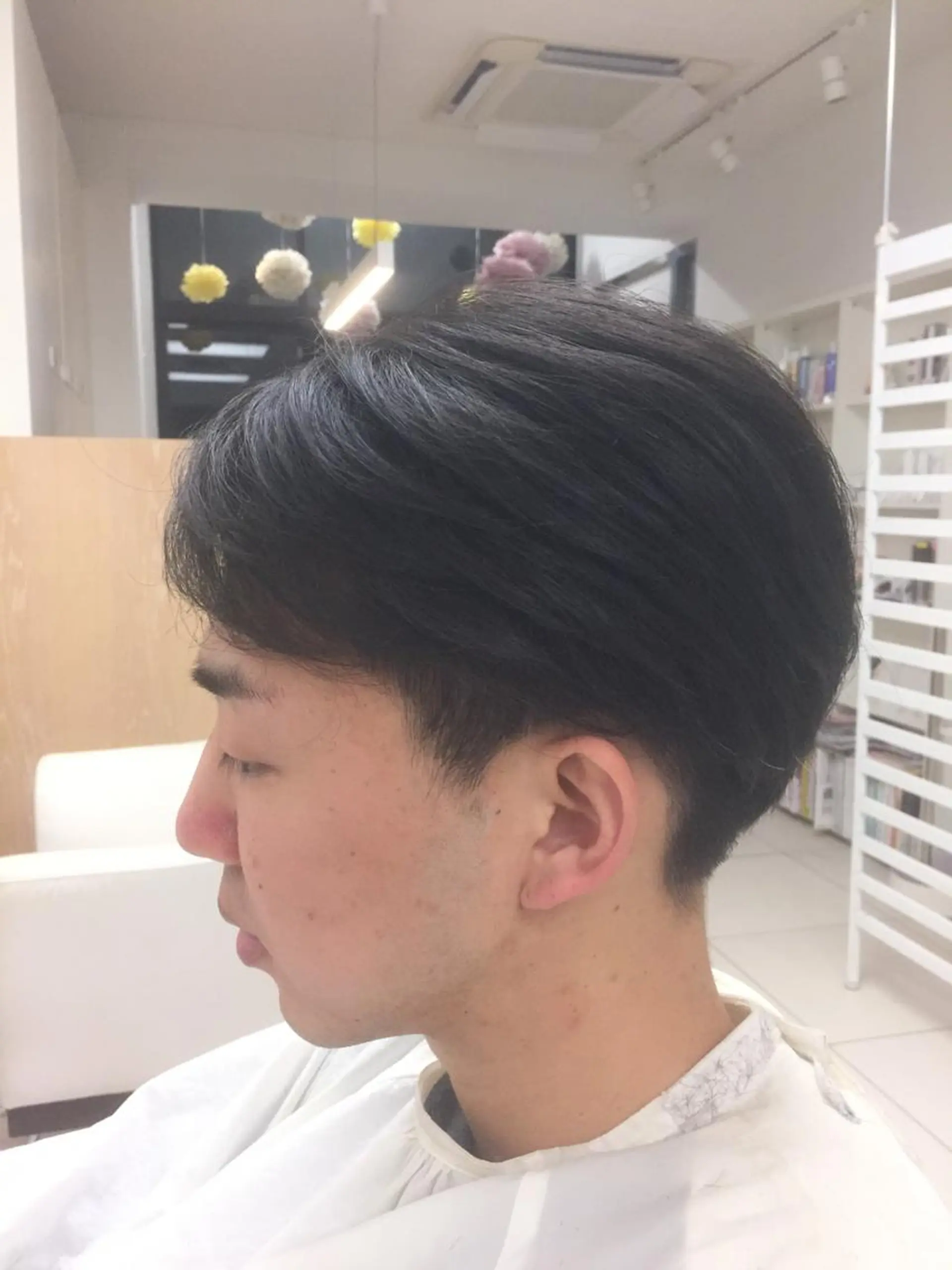 ミディアム メンズ 染谷 周のヘアスタイル
