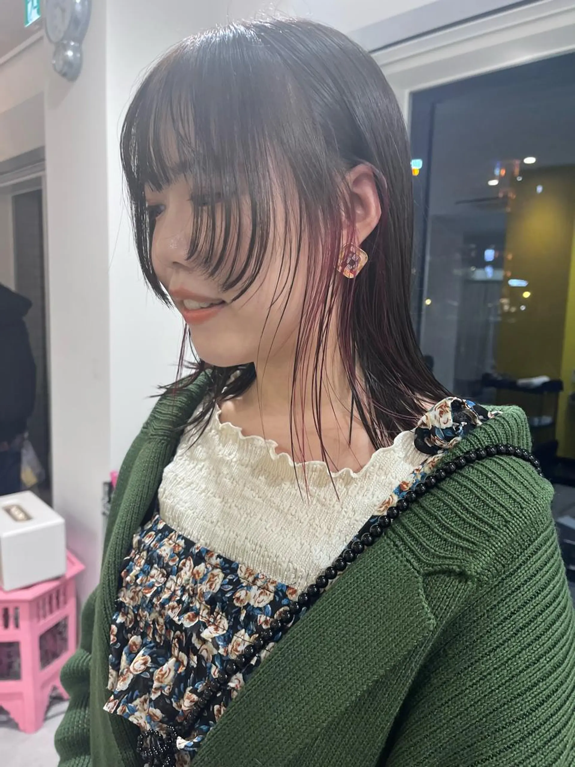 ミディアム カラー カット ヘアカラー トレンドヘア◎ 店長　清原佑太のヘアスタイル
