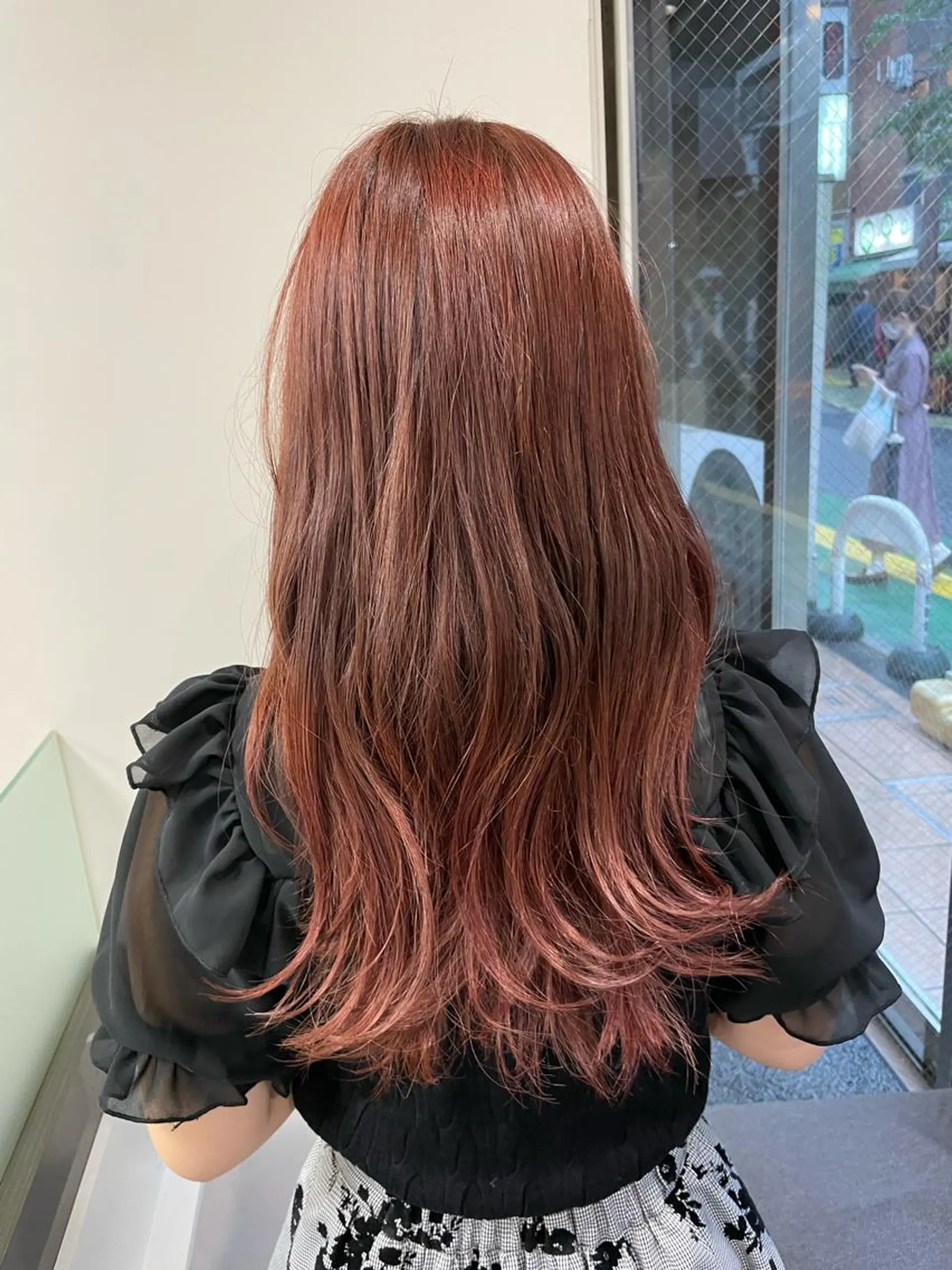 ロング カラー ピンクカラー ♡Eleanor大宮 aya♡のヘアスタイル