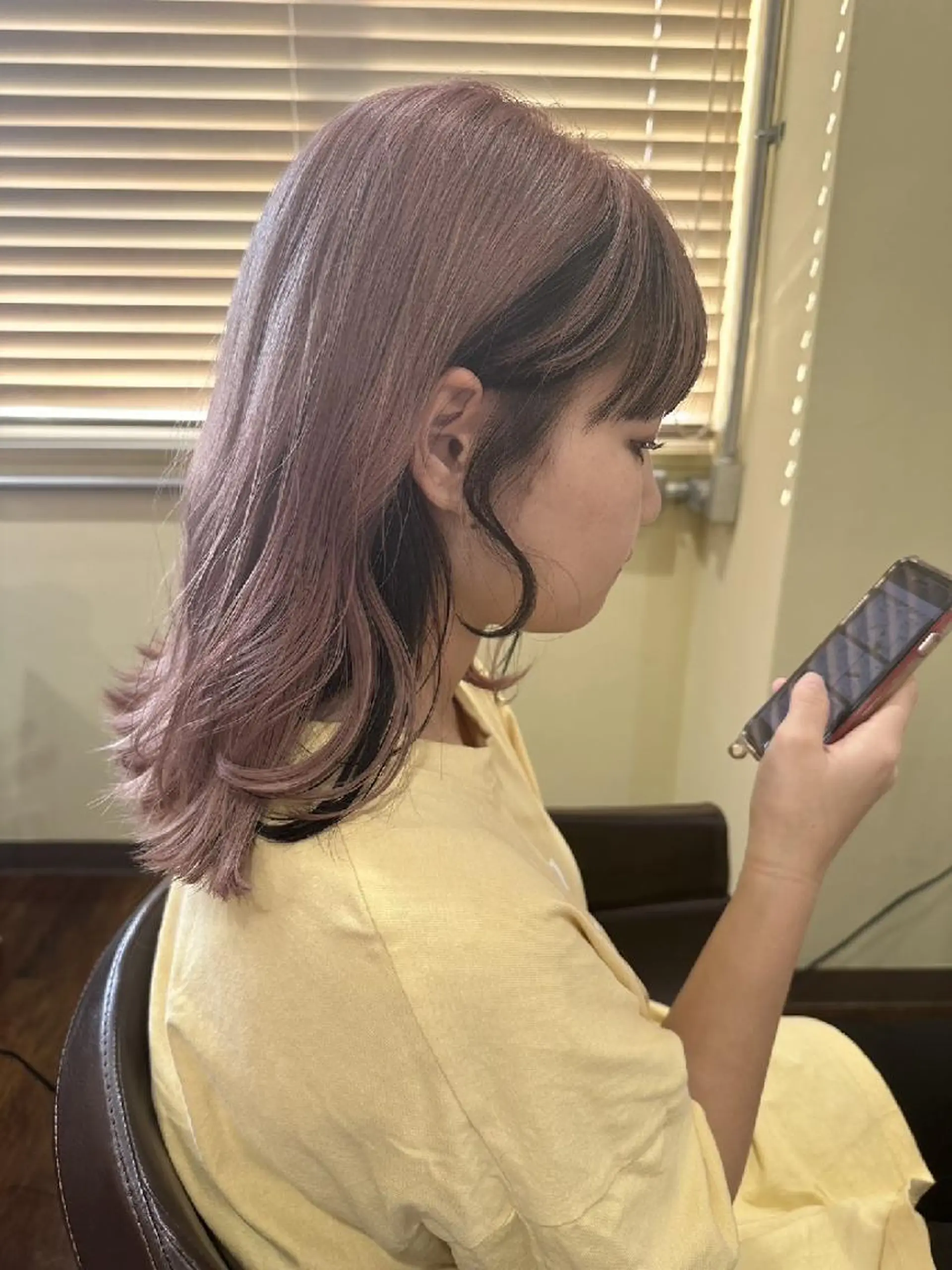 セミロング カラー Sherry心斎橋所属・Sherry 堀江店のヘアスタイル