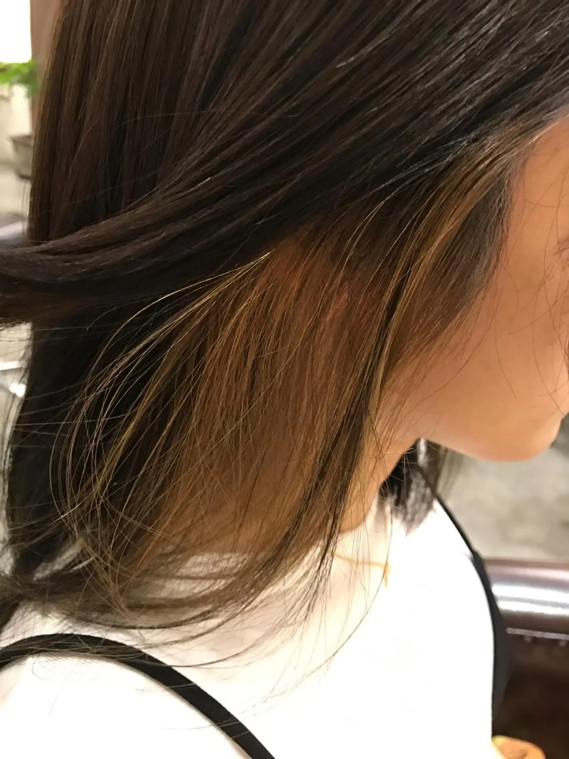 ミディアム analogue所属・u harukaのヘアスタイル