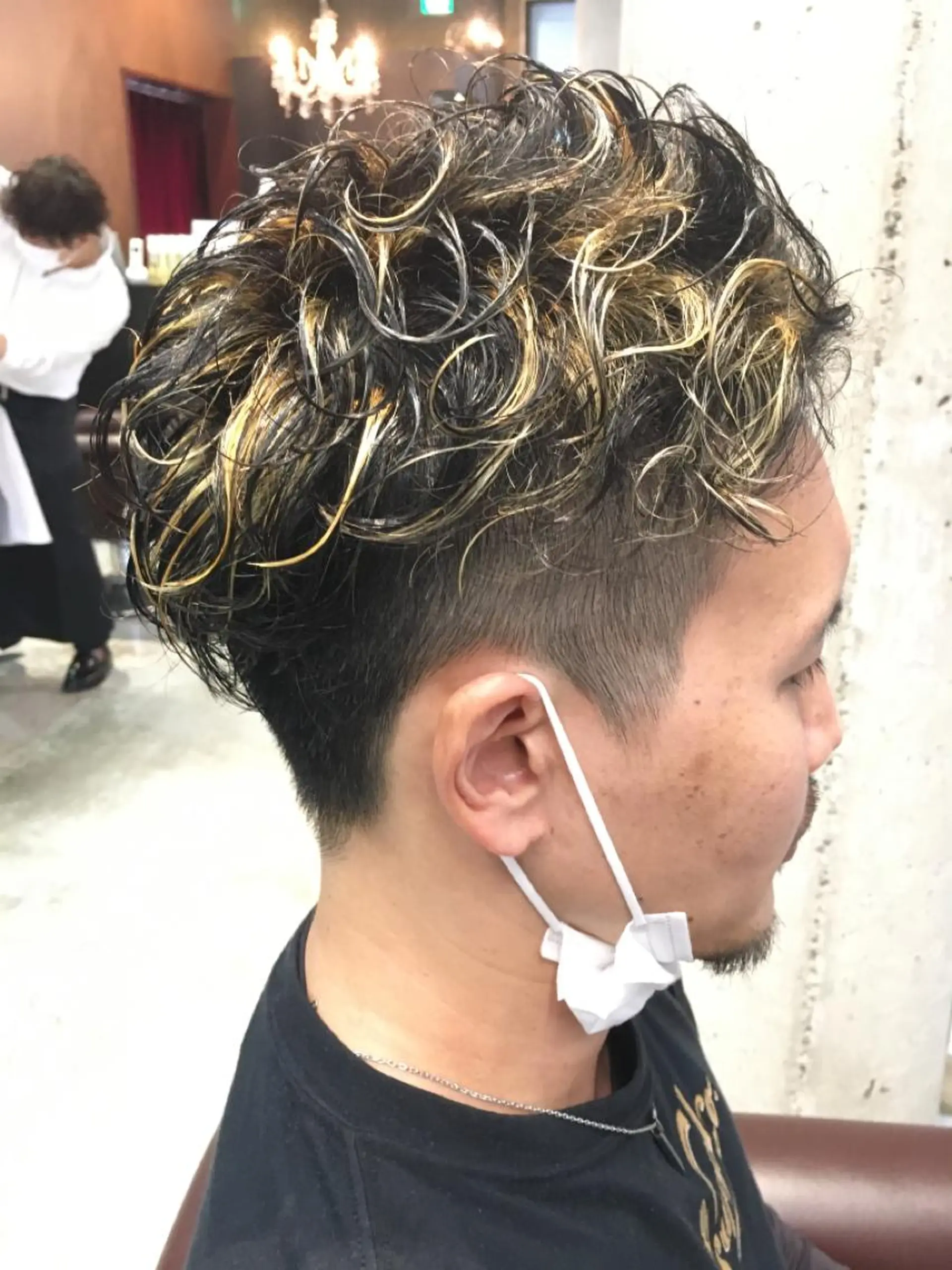 ショート メンズ メンズパーマ AUTHENTIC private mens hair salon所属・完全個室マンツーマン メンズサロン草野貴樹のヘアスタイル