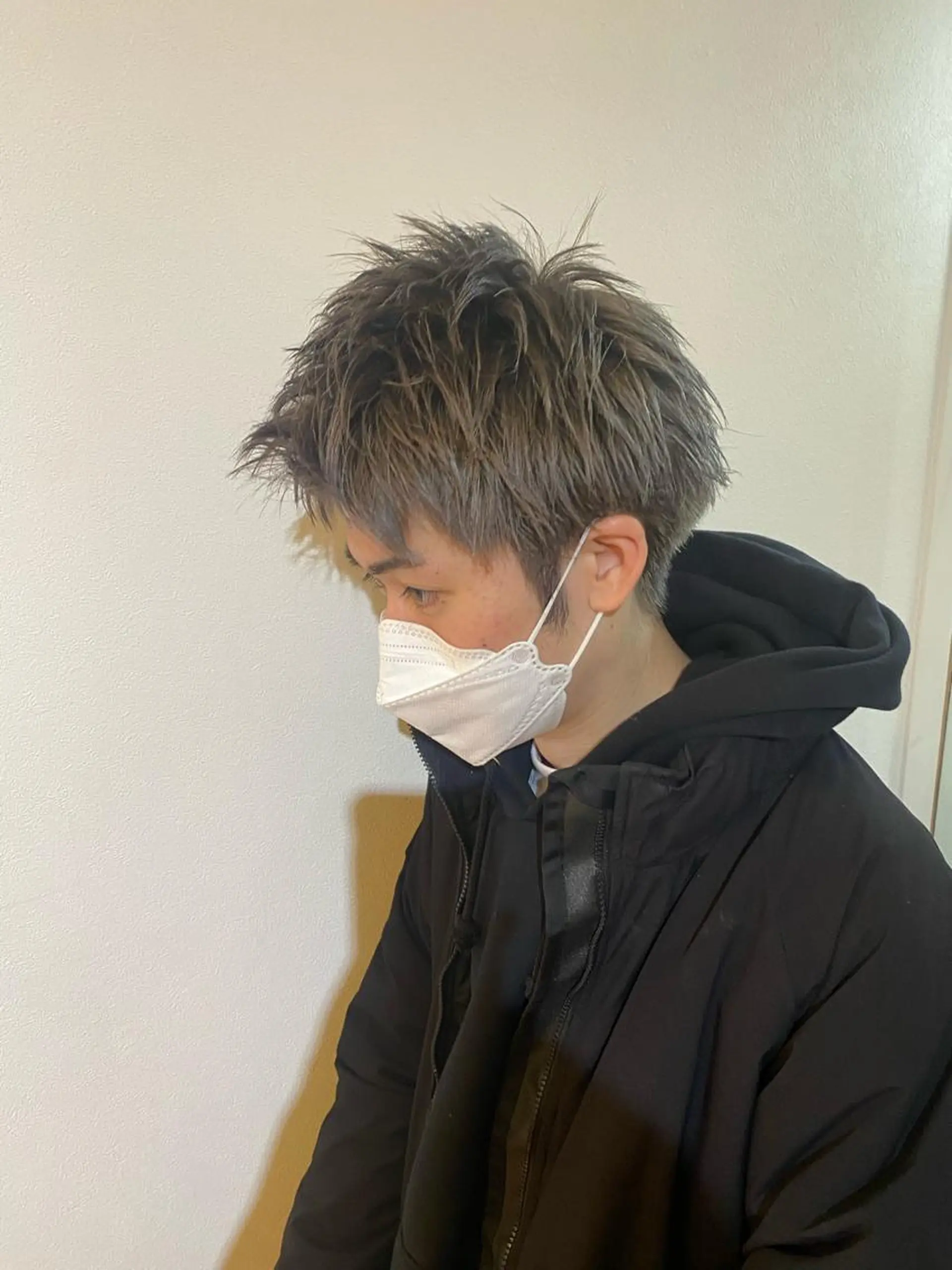 ショート カラー メンズ niconail 千歳烏山店所属・niconail 🧣ayu 📍烏山のネイルデザイン