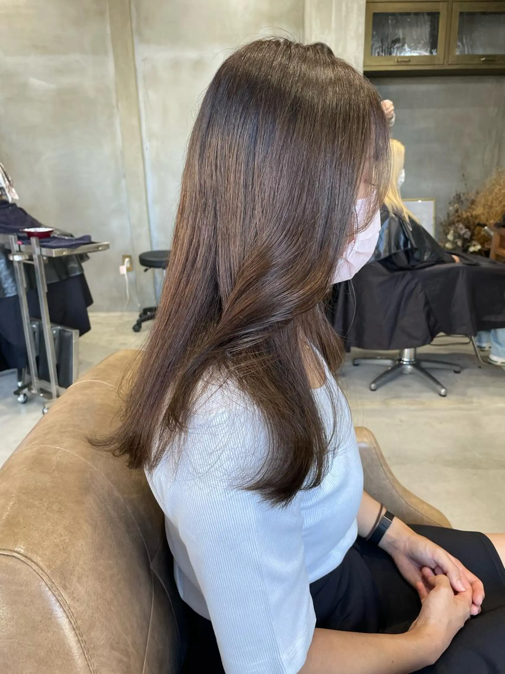 ロング カラー spooopy所属・🕊大垣 めぐみ🕊のヘアスタイル