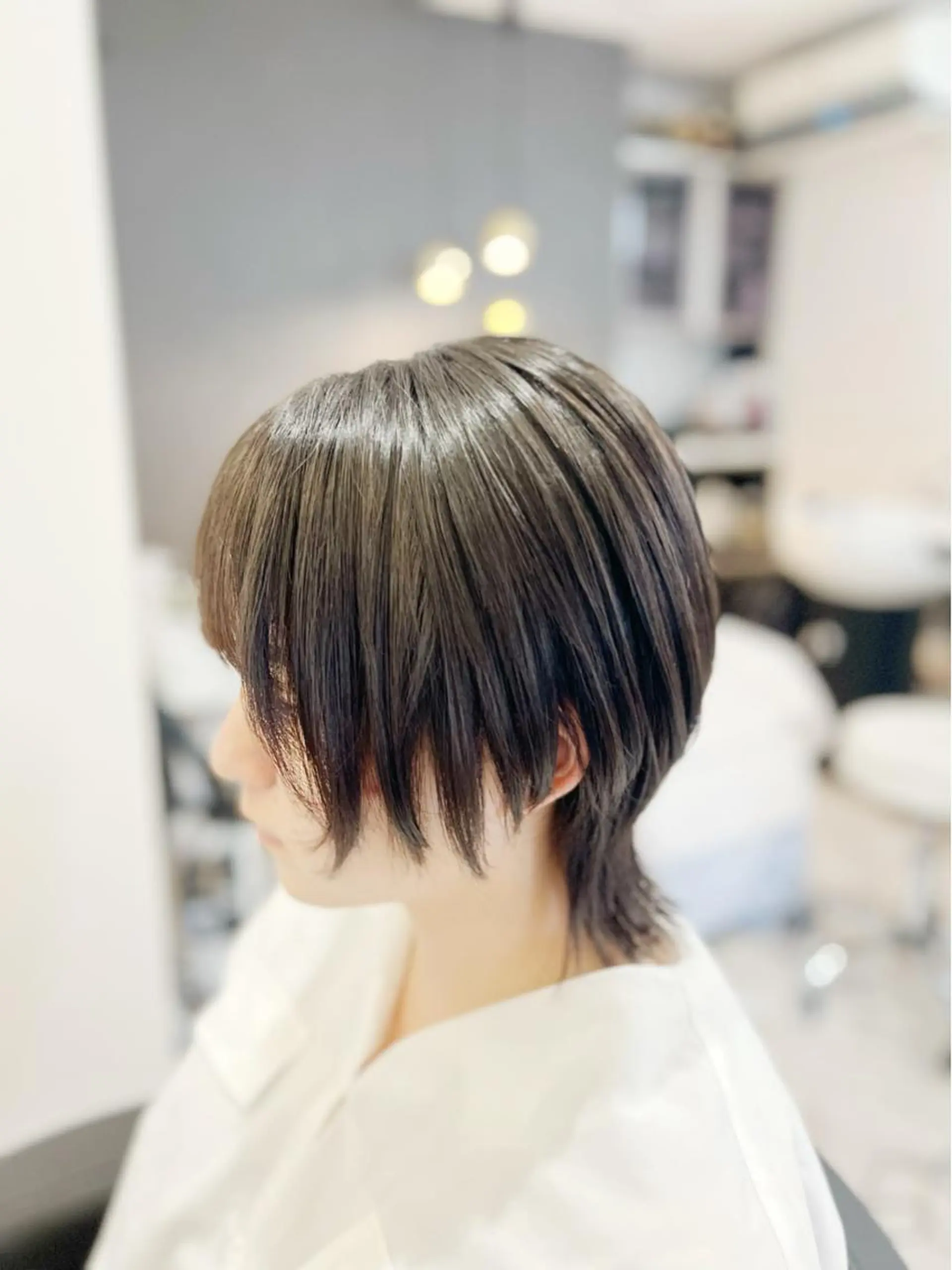 セミロング ウルフカット カット ヘッドスパ la kaori secretのマツエク・マツパデザイン