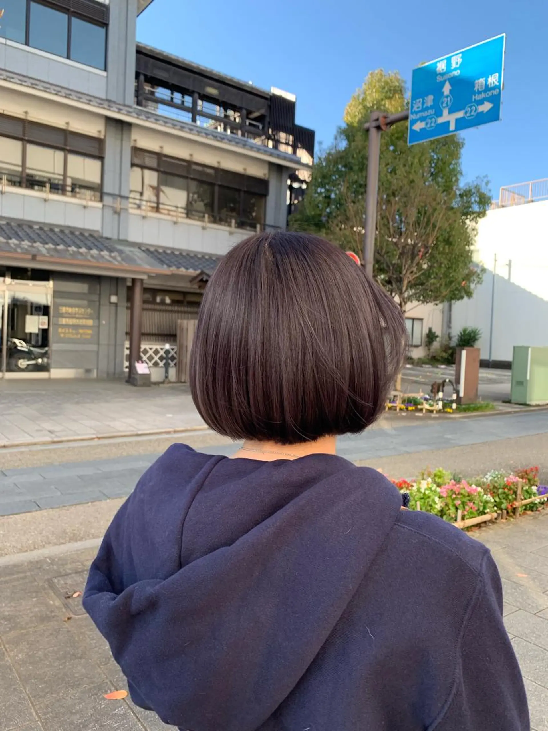 ショート カラー ラベンダーカラー ラベンダーグレー Lunapiena所属・Lunapiena 🫧ナナのヘアスタイル