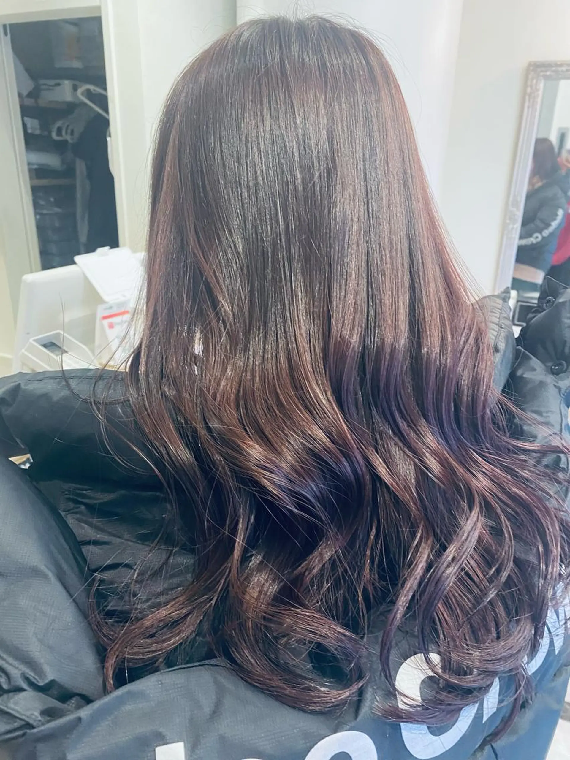 ロング カラー カット ヘアカラー 理想のツヤ髪へ 👼谷山　潮音👼のヘアスタイル