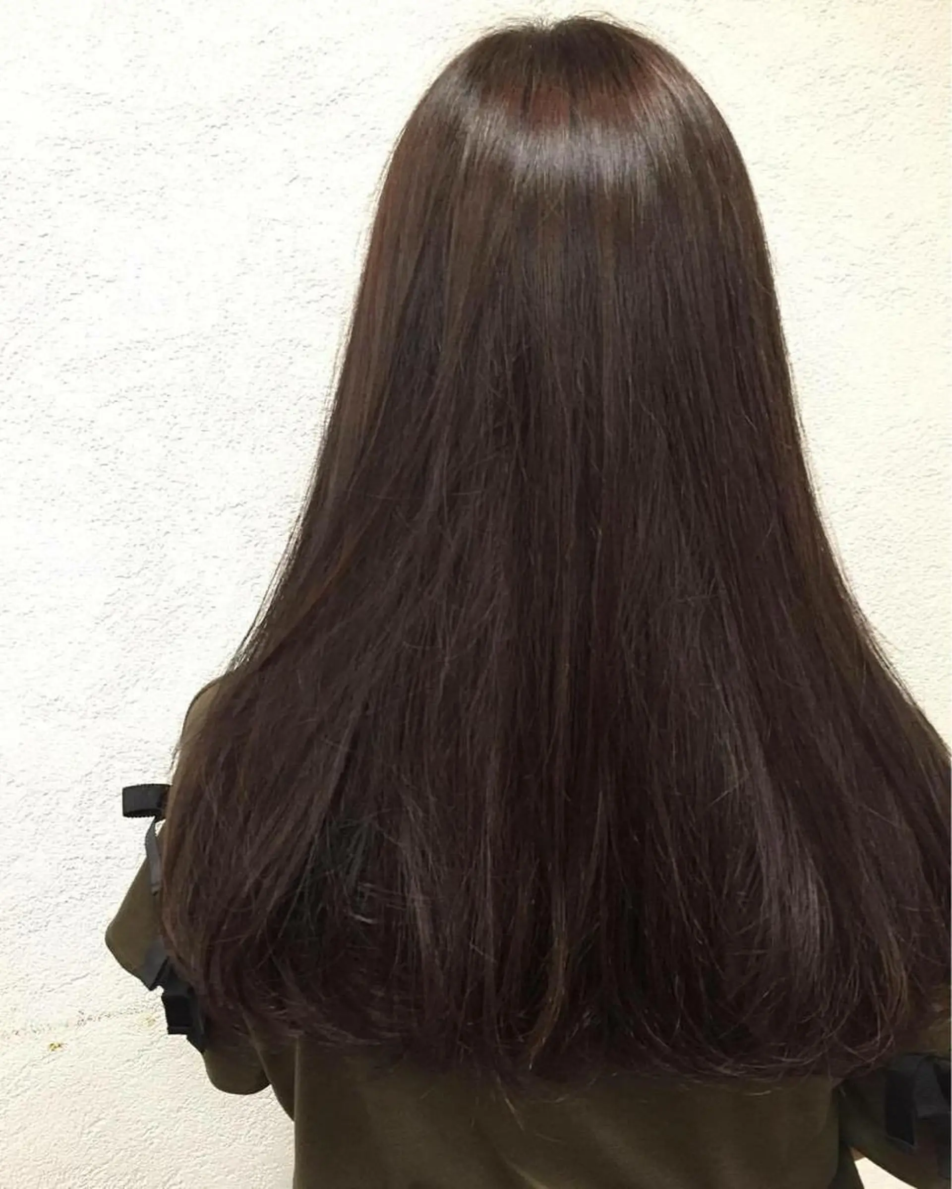 ロング カラー グレージュ バイオレットカラー バイオレットグレージュ デザインカラー🌈 高木リョウのヘアスタイル