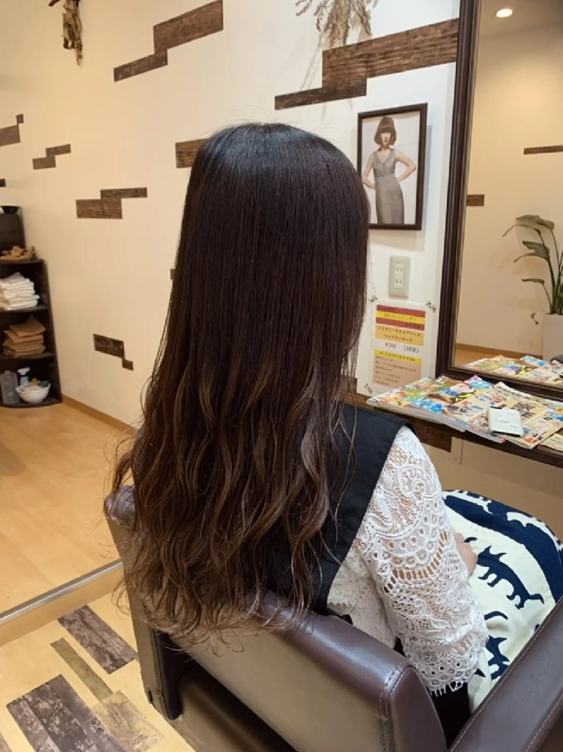 ロング カラー ベージュカラー ピンクカラー ピンクベージュ SUGAR所属・サトウ シューイチのヘアスタイル