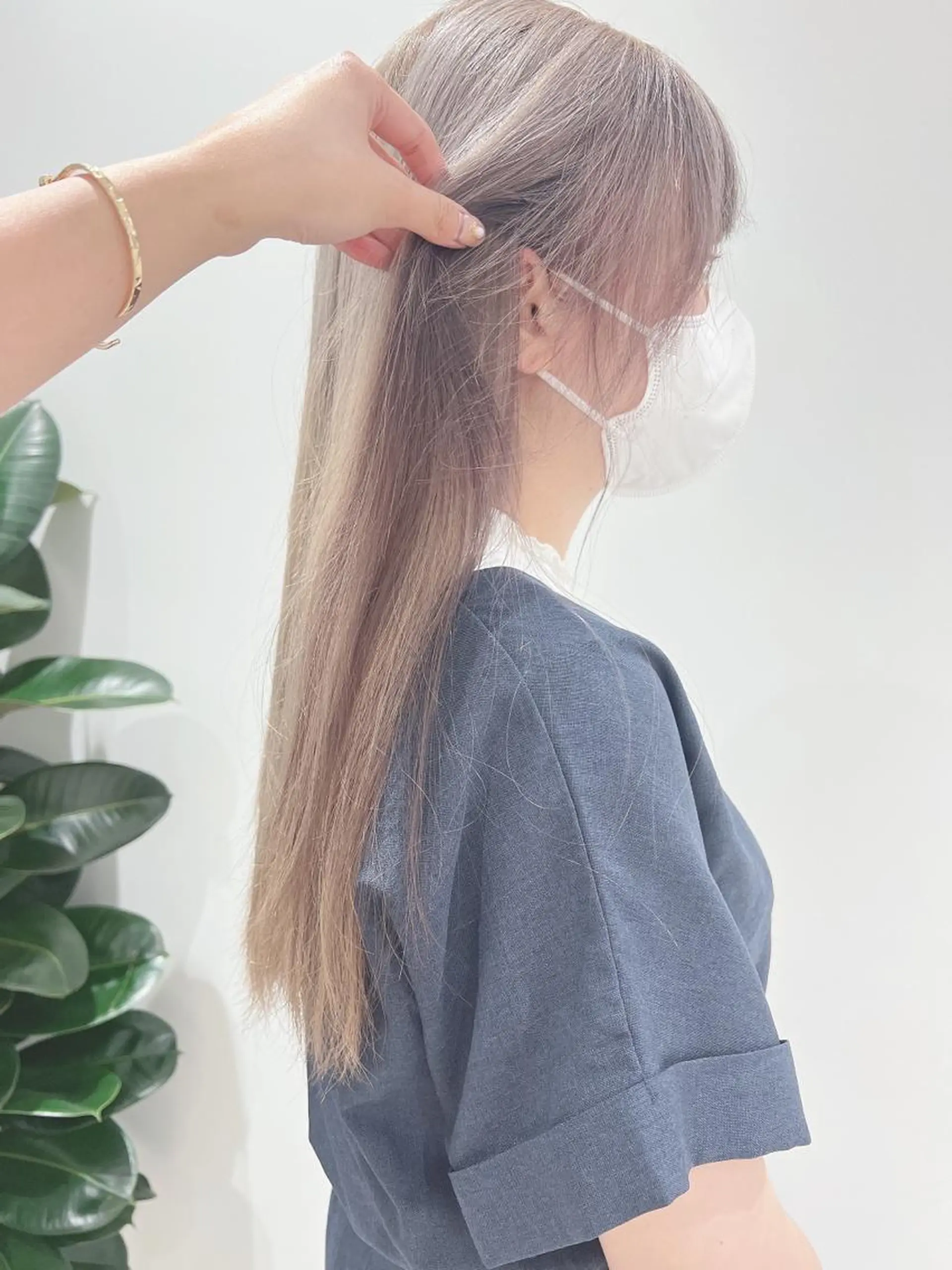 ロング カラー インナーカラー マツエクmarry池袋所属・マツエクモデル無料 marry 池袋秦のマツエク・マツパデザイン