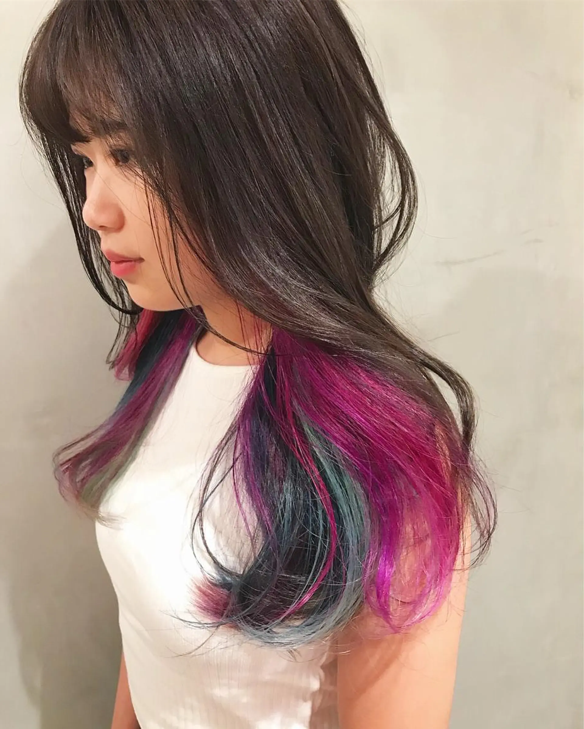 ロング カラー ヘアカラー トリートメント 優作 〜圧倒的信頼〜のヘアスタイル