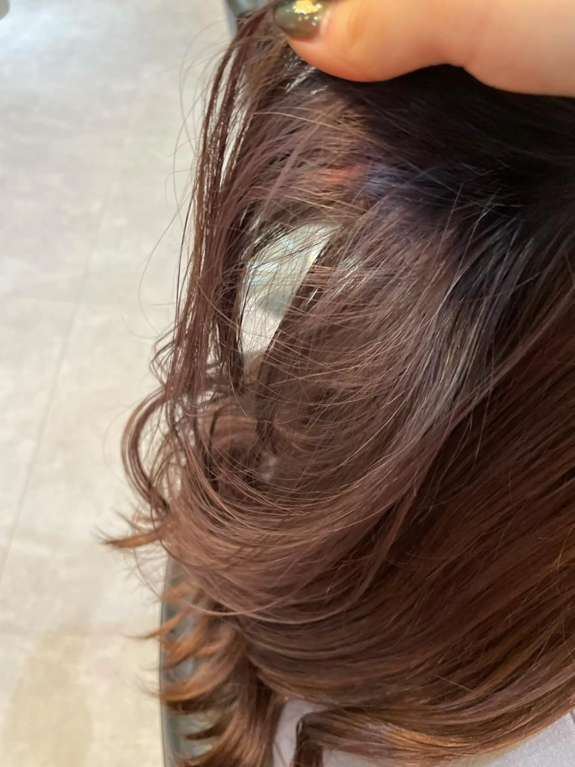 ロング カラー yohaku misakiのヘアスタイル