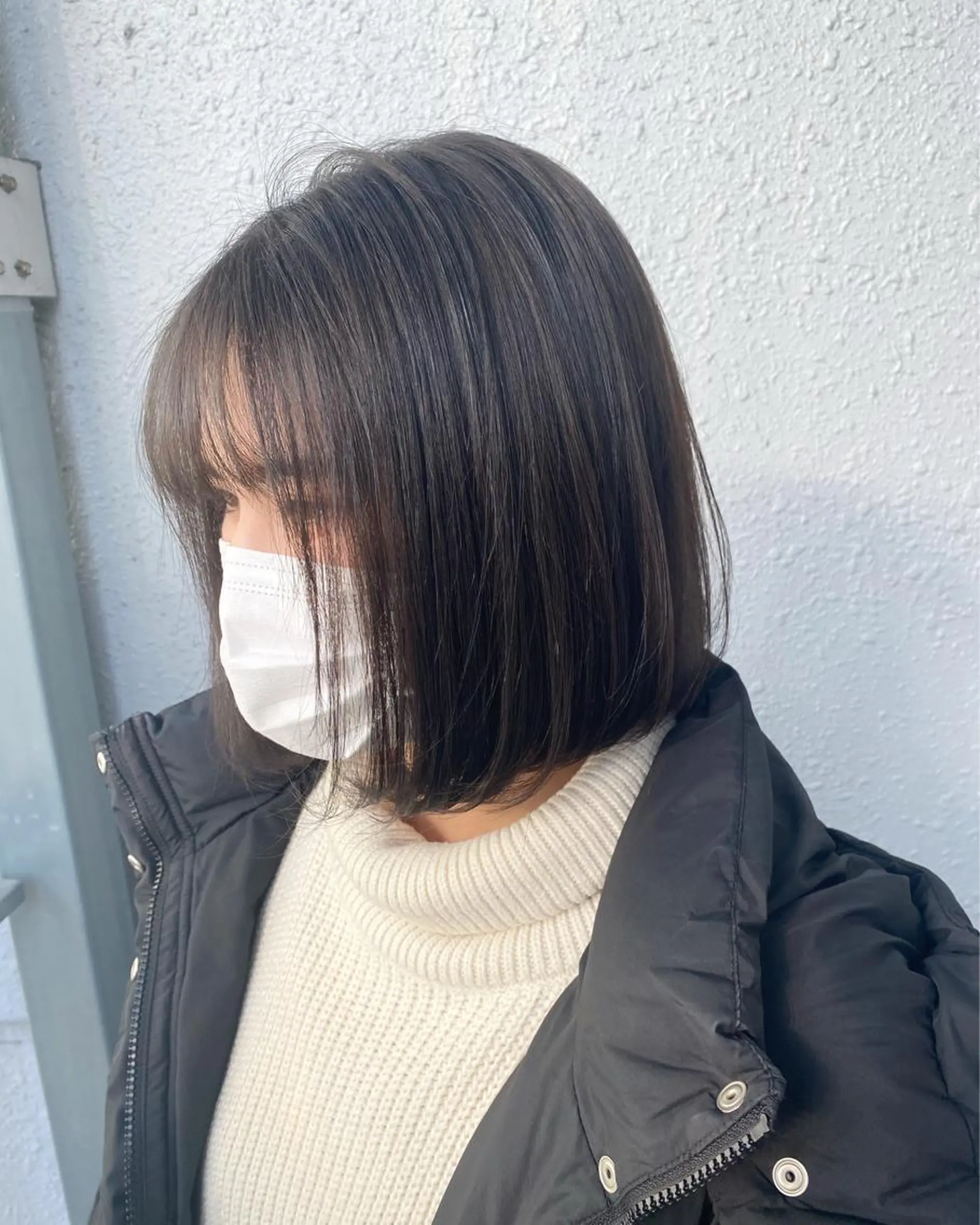 ミディアム カラー カット ヘアカラー トリートメント 後藤紗英/髪質改善 /オリーブベージュのヘアスタイル