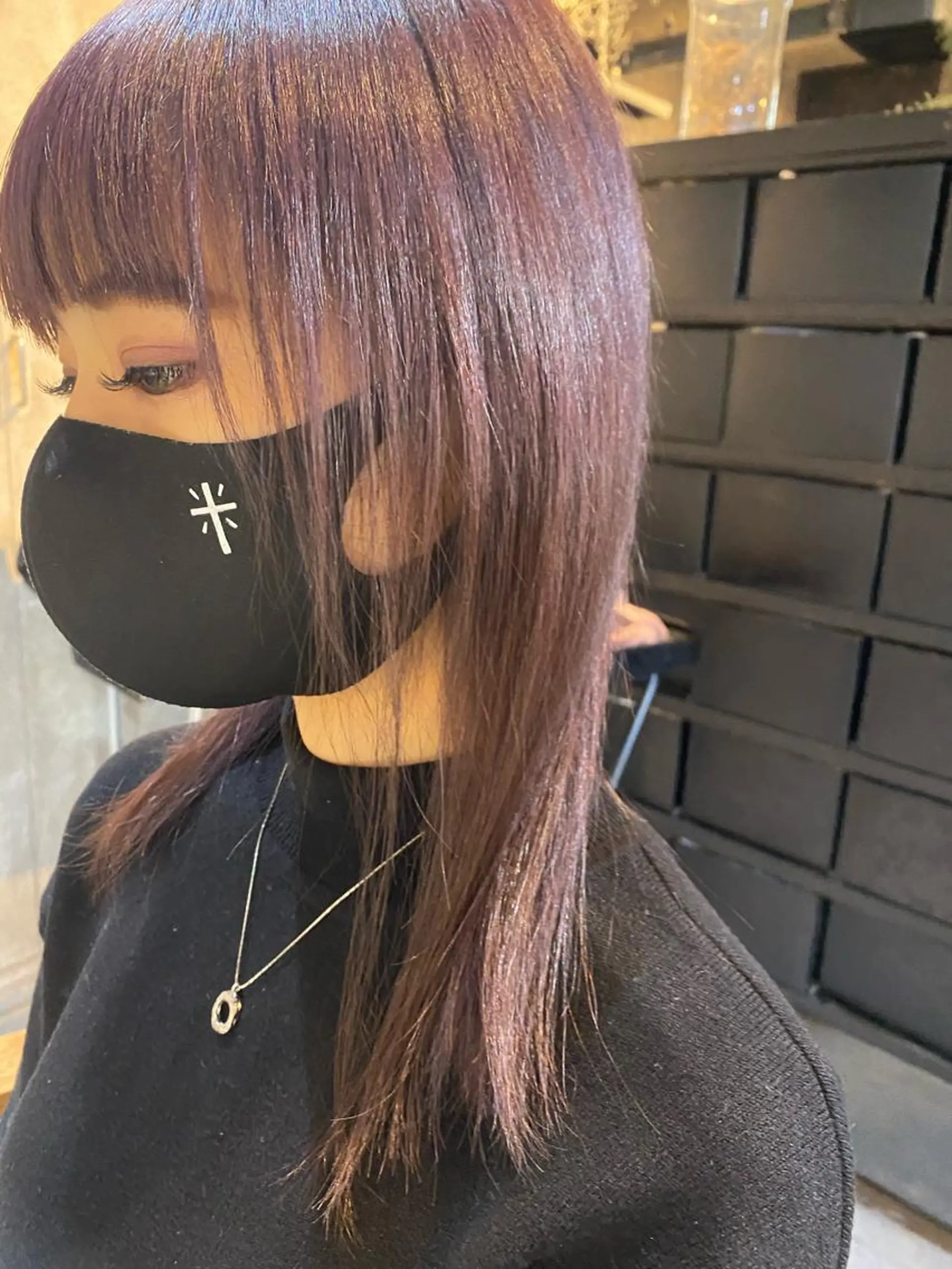 ミディアム 大橋 美咲のヘアスタイル