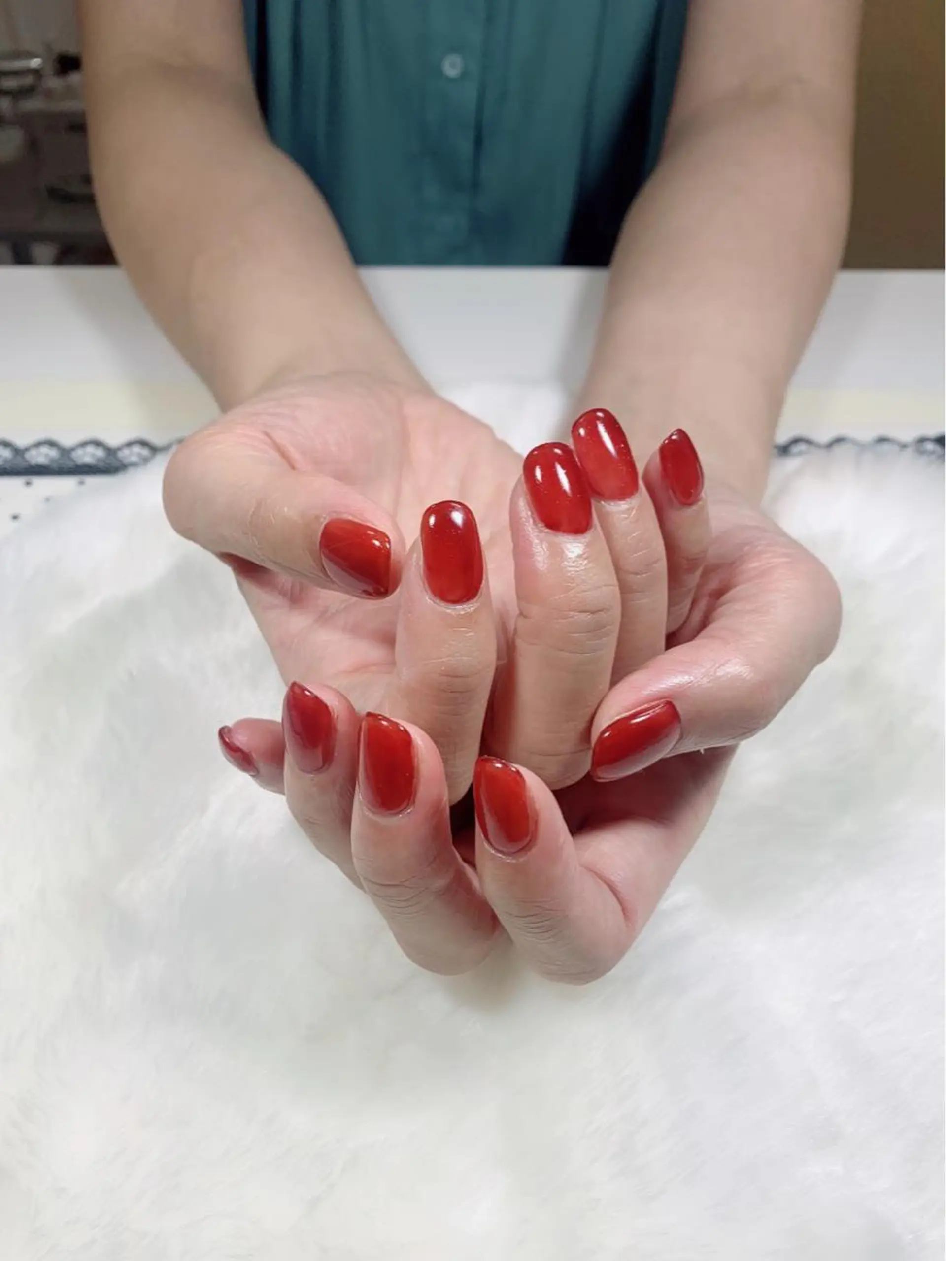 ネイル ワンカラーネイル salon EMANのネイルデザイン