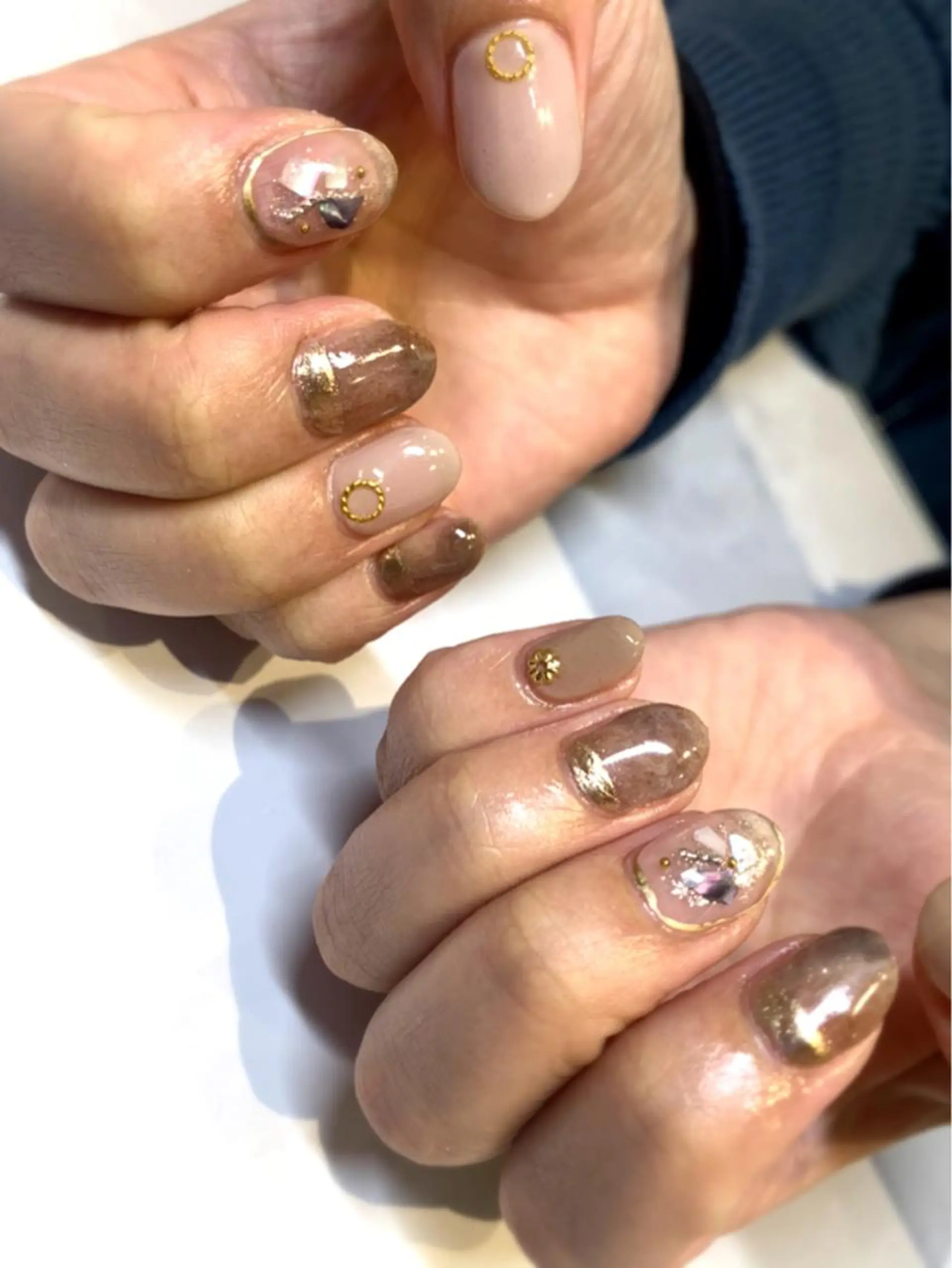 ネイル ニュアンスネイル nail＊ runa🌻のネイルデザイン