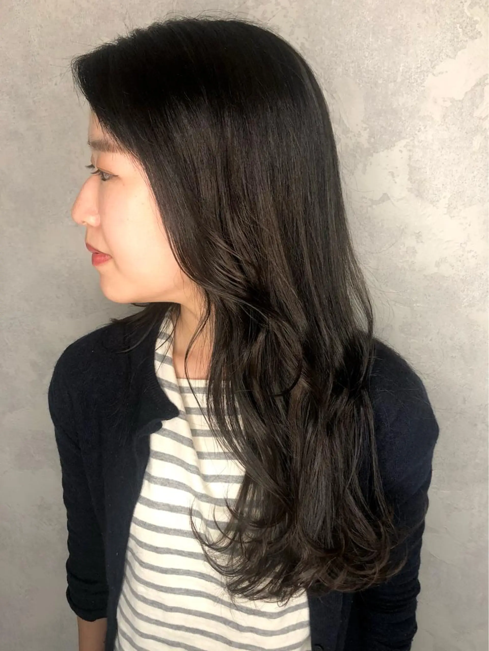 ロング 韓国風ヘア カット ヘアカラー トリートメント 💗艶カラー💗 CECILのヘアスタイル