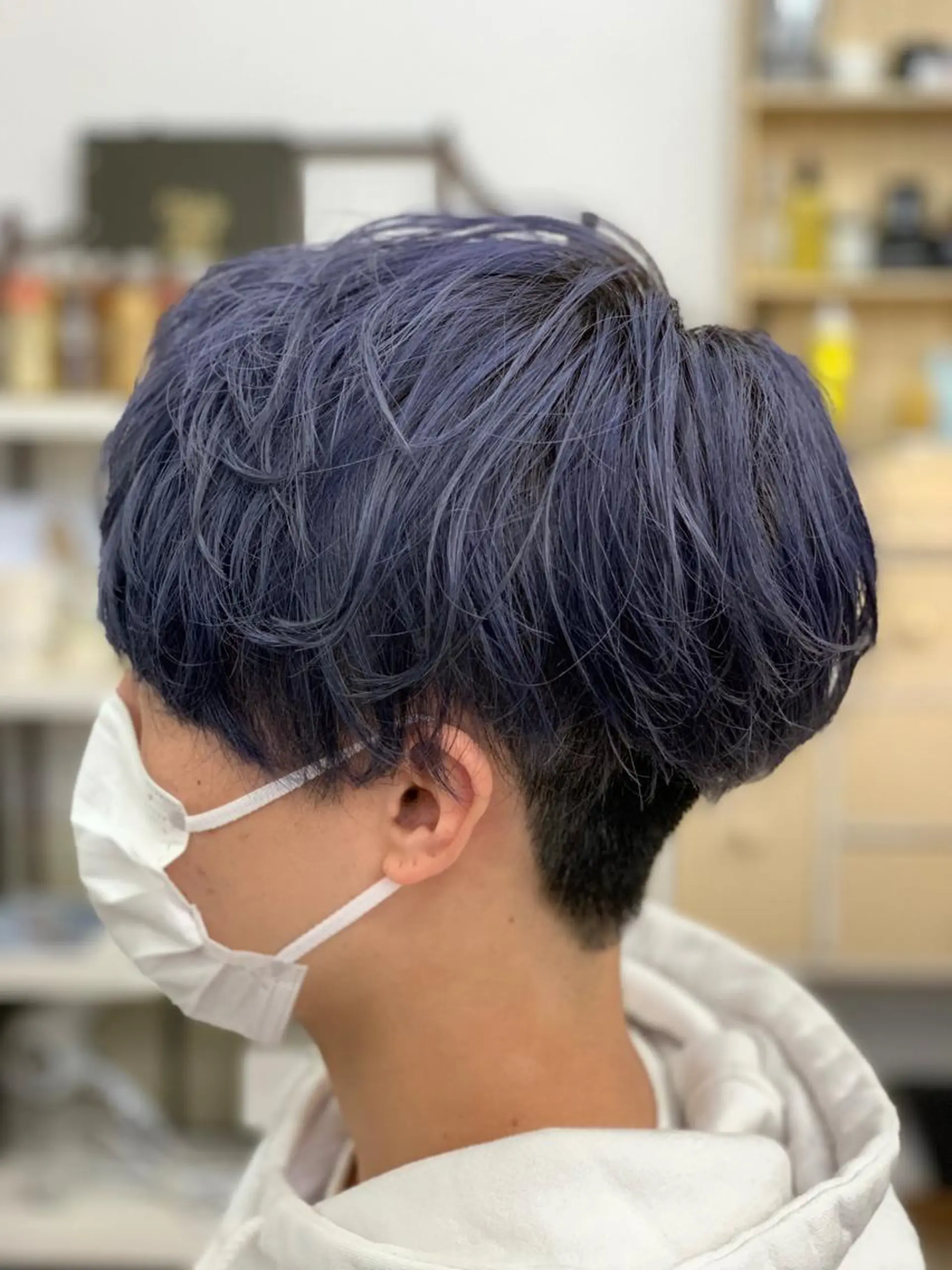 ショート カラー メンズ クセを最大限に活かす メンズパーマ奈良大祐のヘアスタイル
