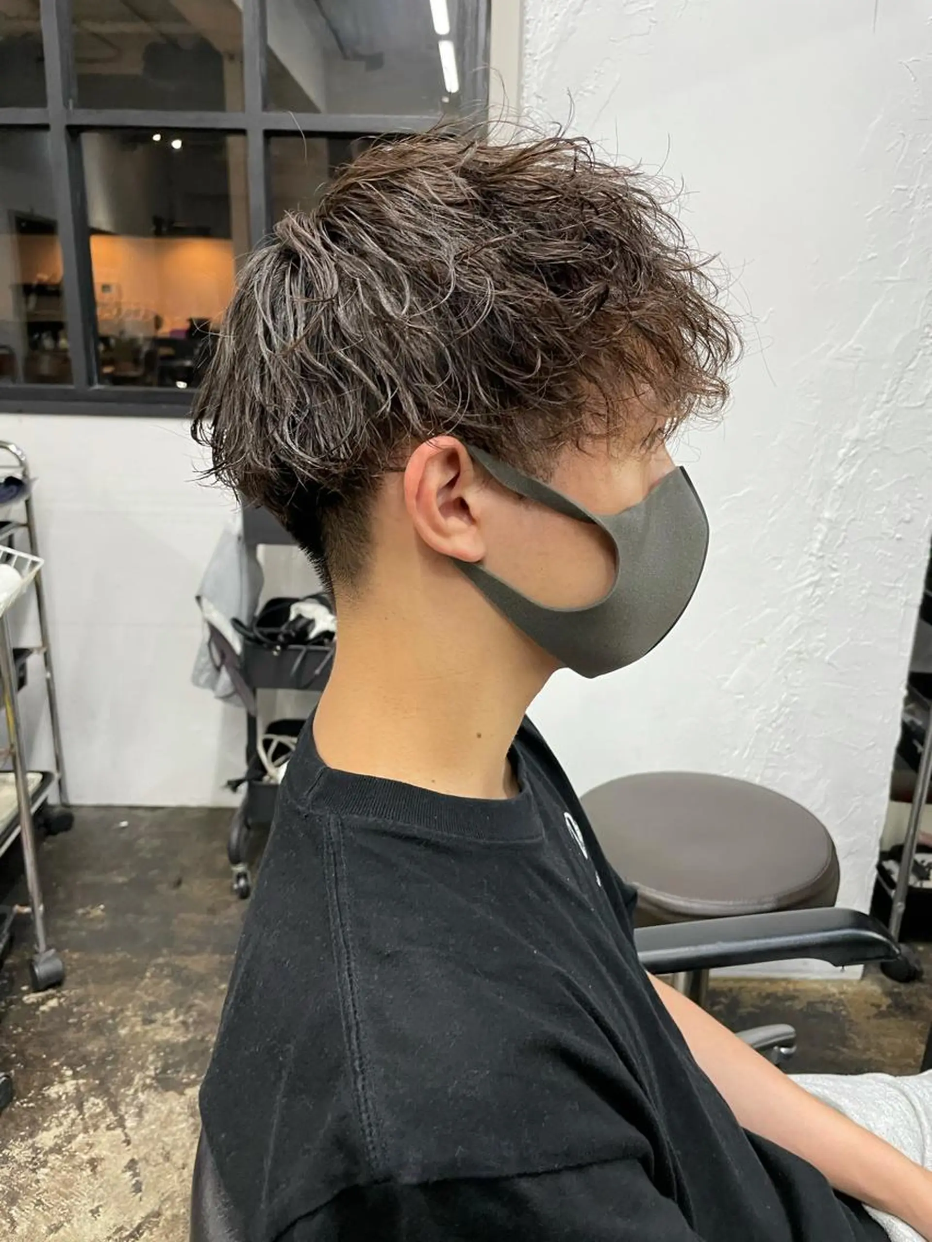 ショート パーマ メンズ メンズパーマ メンズ特化ryoのヘアスタイル