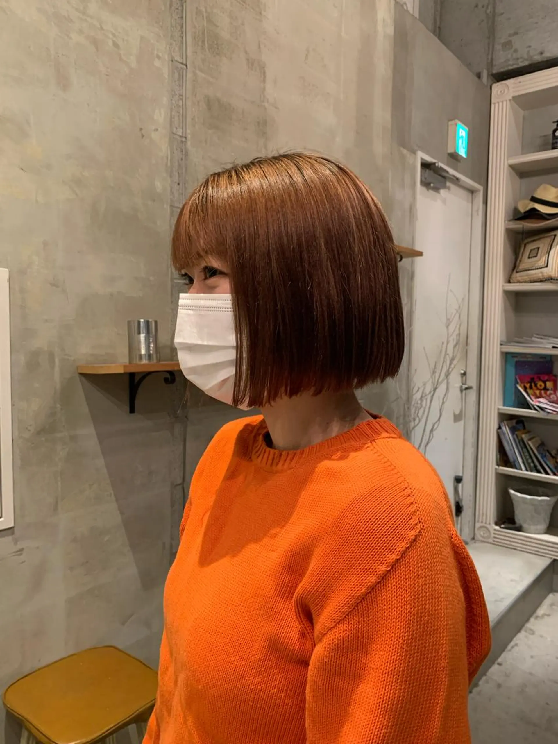 ショート ボブ カット トリートメント カネコ ユカリのヘアスタイル