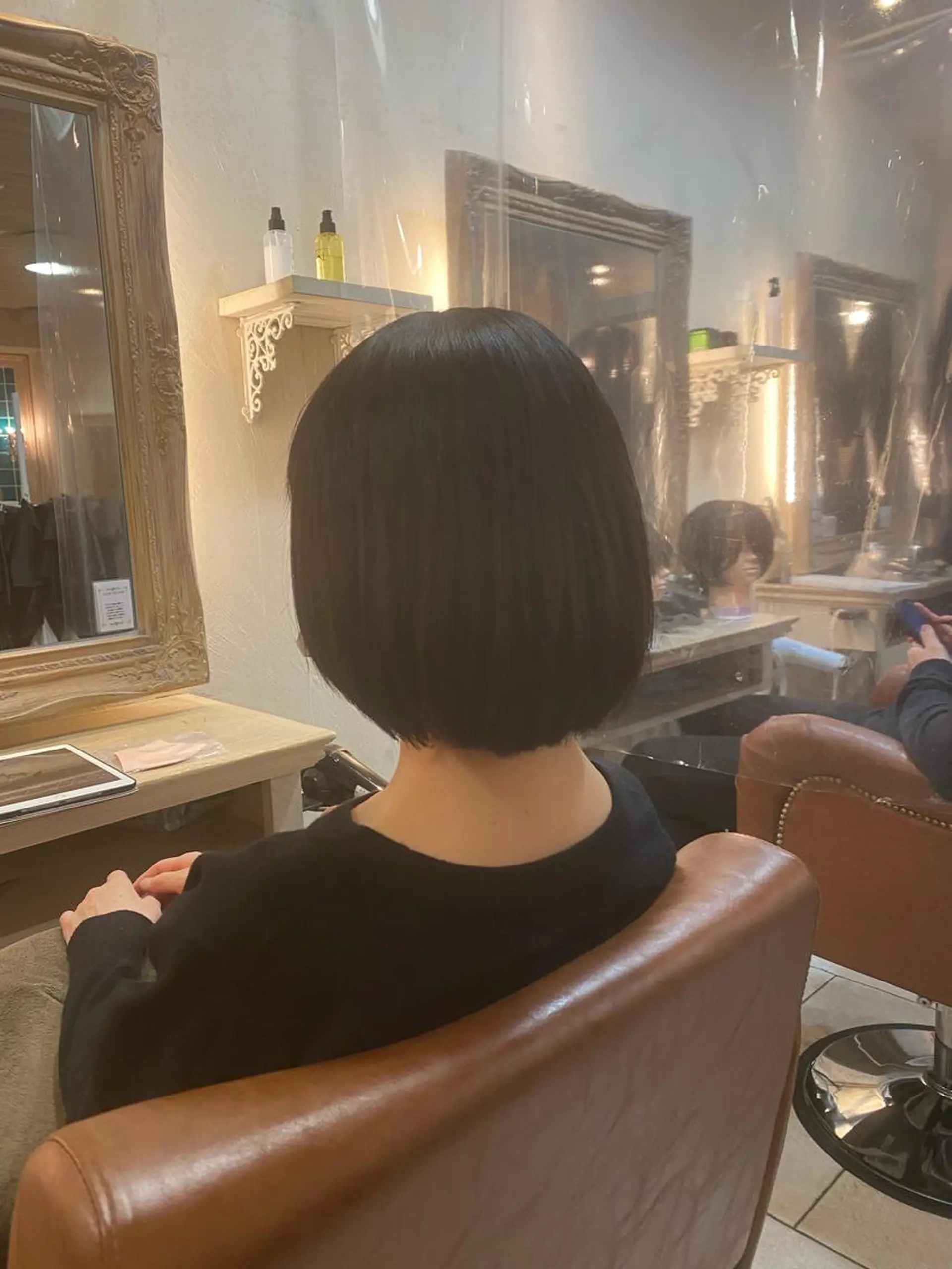 ショート ショートボブ ボブ ショートヘア amie by afloat(エイミーバイアフロート)所属・井上 日菜乃のヘアスタイル
