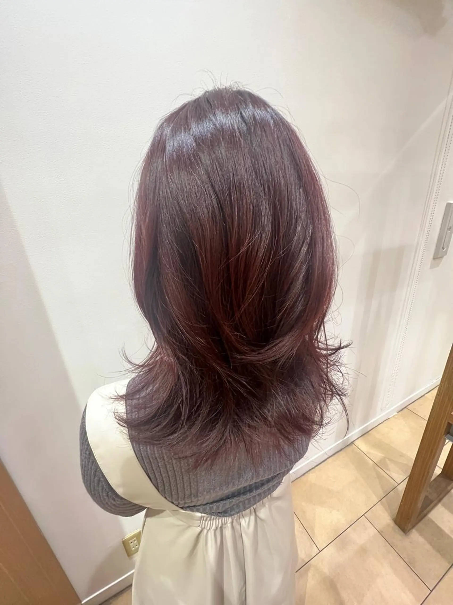 ミディアム ヘアカラー 🌱艶髪カラー🌱 Karinのヘアスタイル