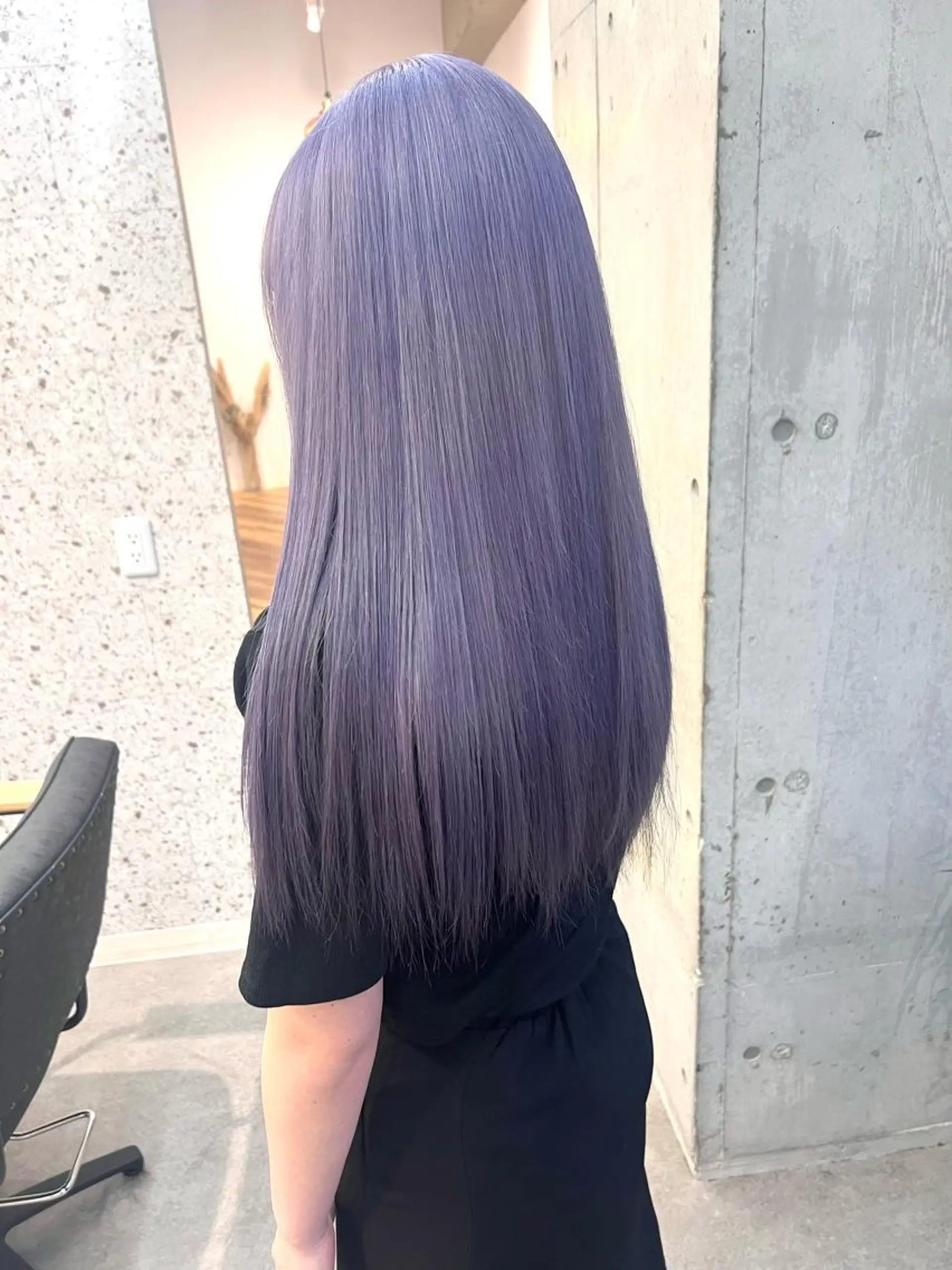 ロング カラー バレイヤージュ ブリーチ ケアブリーチ ハイライトカラー インナーカラー カット ヘアカラー トリートメント lani 天神大名/ブリーチのヘアスタイル