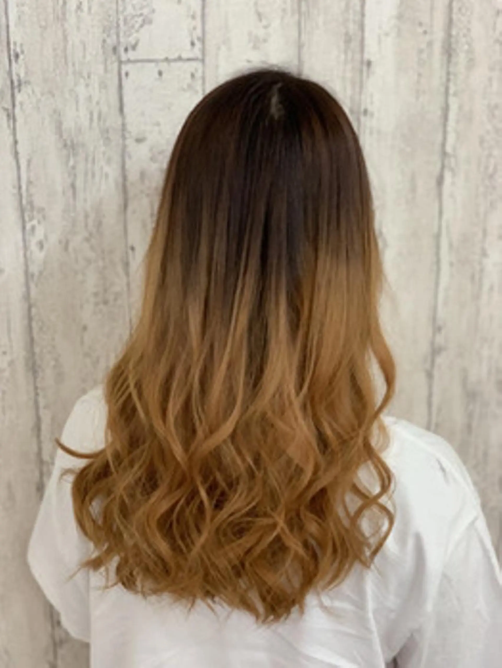 ロング カラー ヘアカラー hair living Liko池袋東口店所属・✨透明感カラー🌱 上村　舜のヘアスタイル