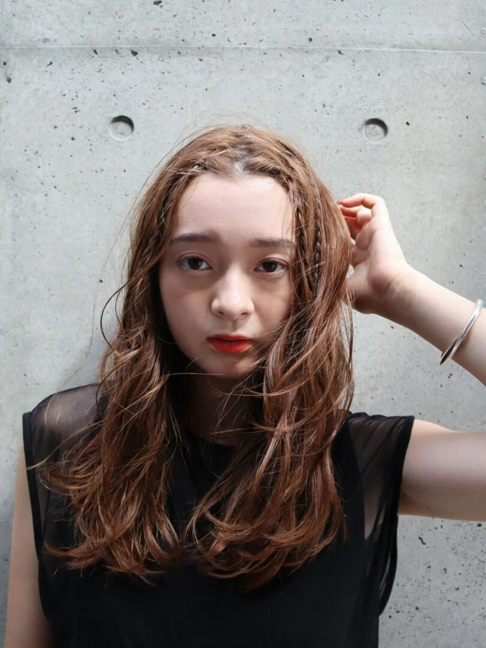 ミディアム カラー ヘアカラー トリートメント 【髪質改善】 kazuのヘアスタイル