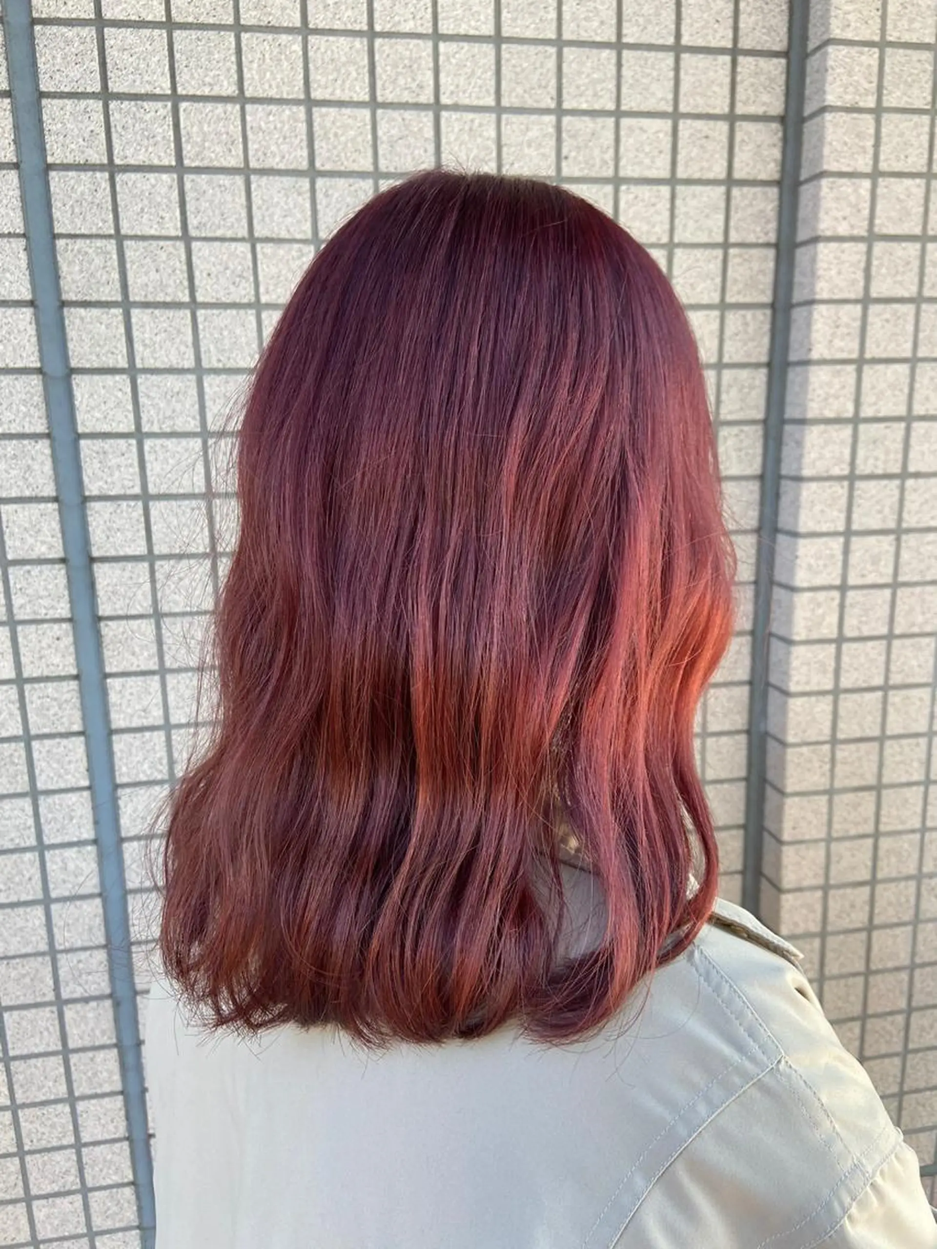 セミロング カット ヘアカラー wichi【ウィチ】所属・前島 優里のヘアスタイル