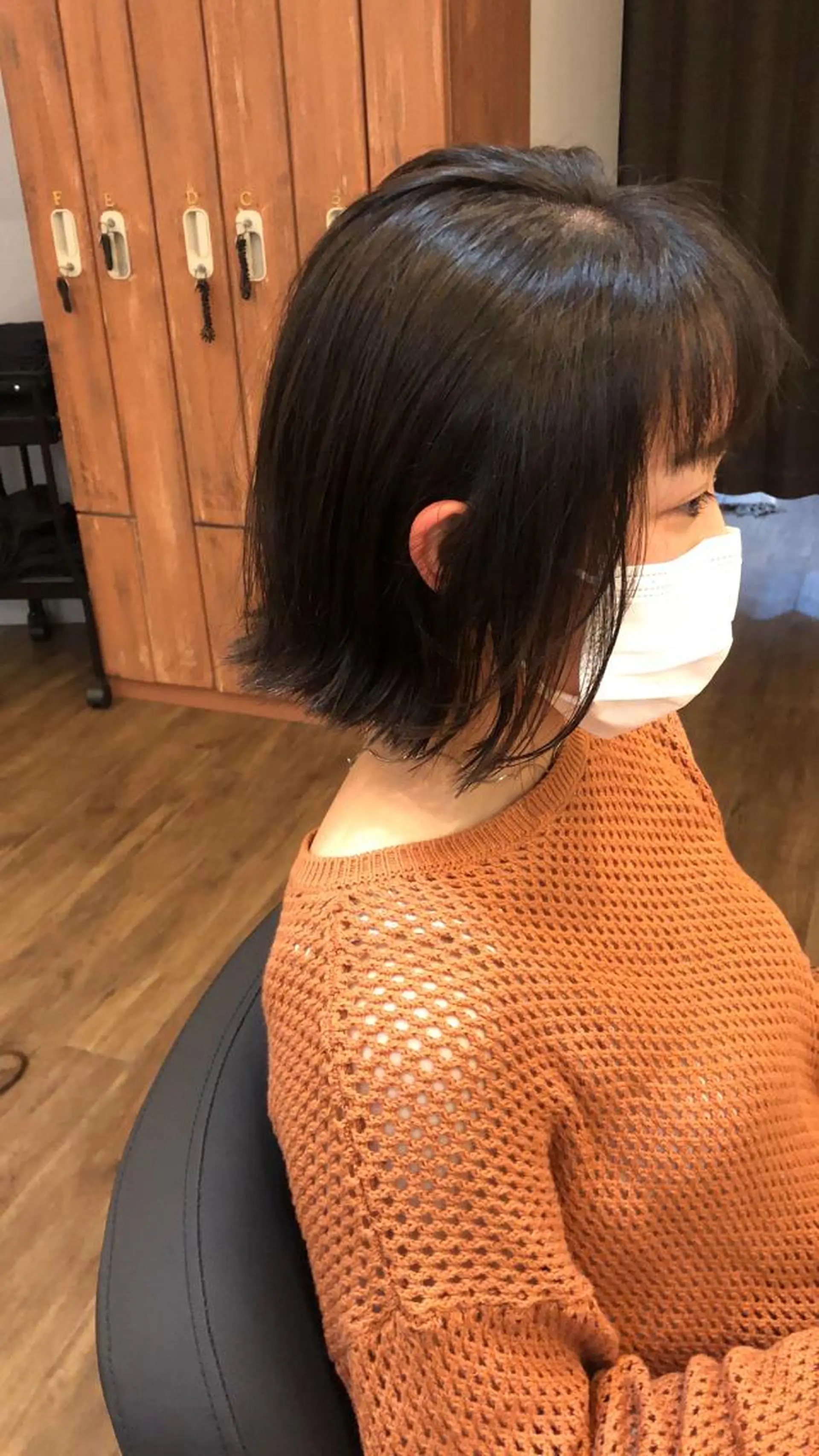ミディアム 前川 万都里のヘアスタイル