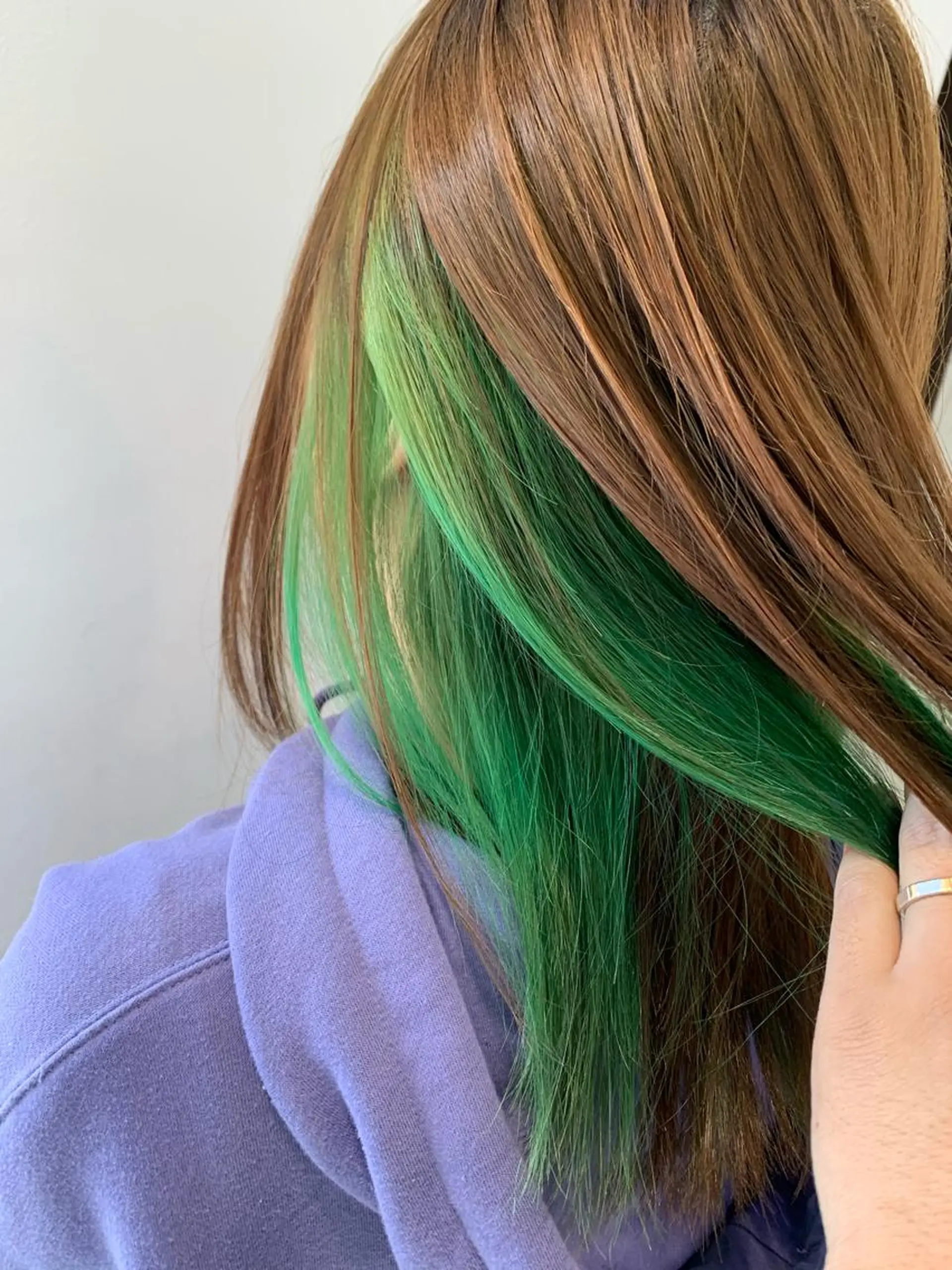 ミディアム 竹井 寛喜のヘアスタイル