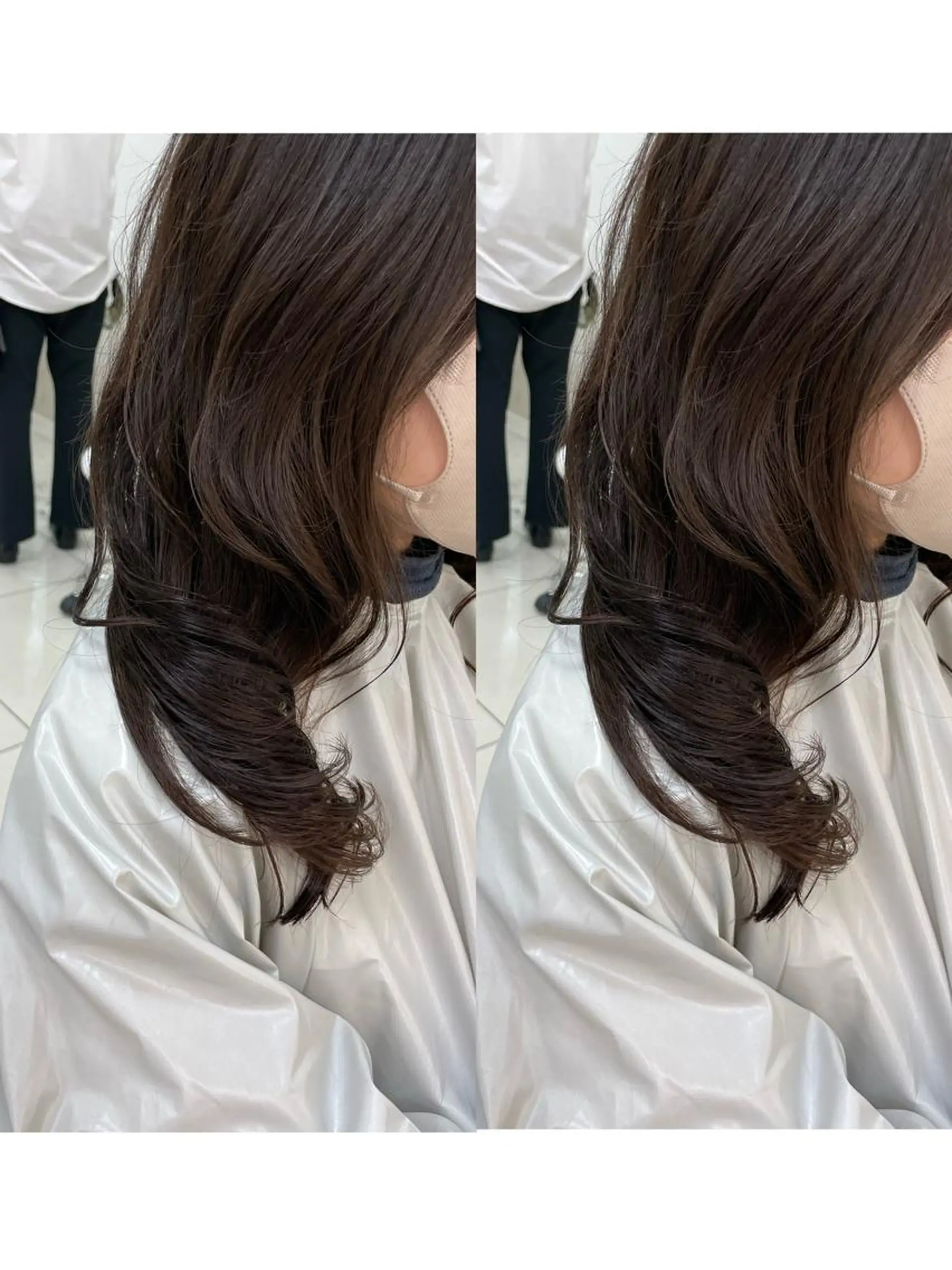 セミロング 🫧ふくだ りな 🕊のヘアスタイル