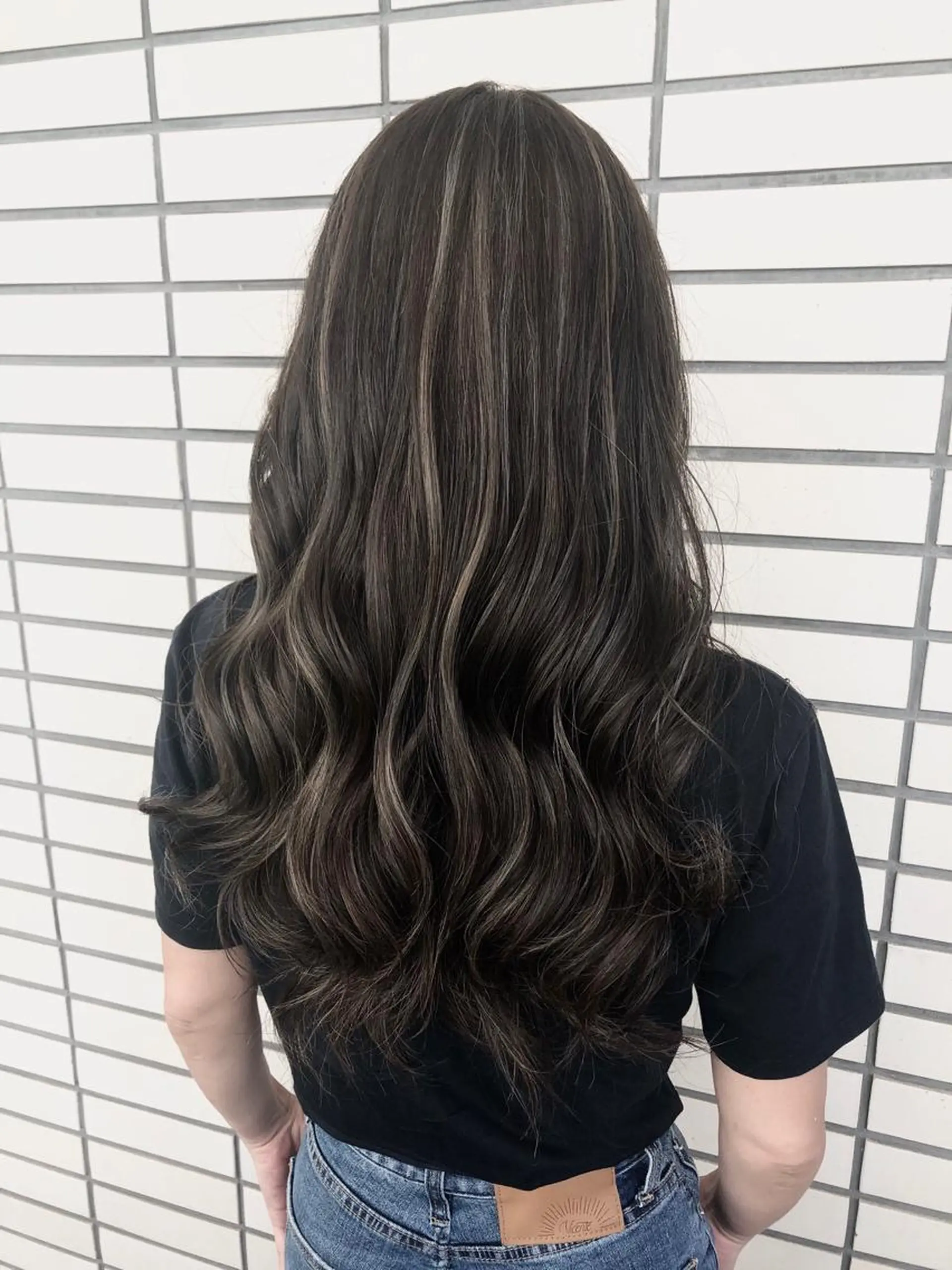 ロング カラー ハイライトカラー ハイライト ヘアカラー 2nd所属・🤍2nd🤍田所 美希のヘアスタイル