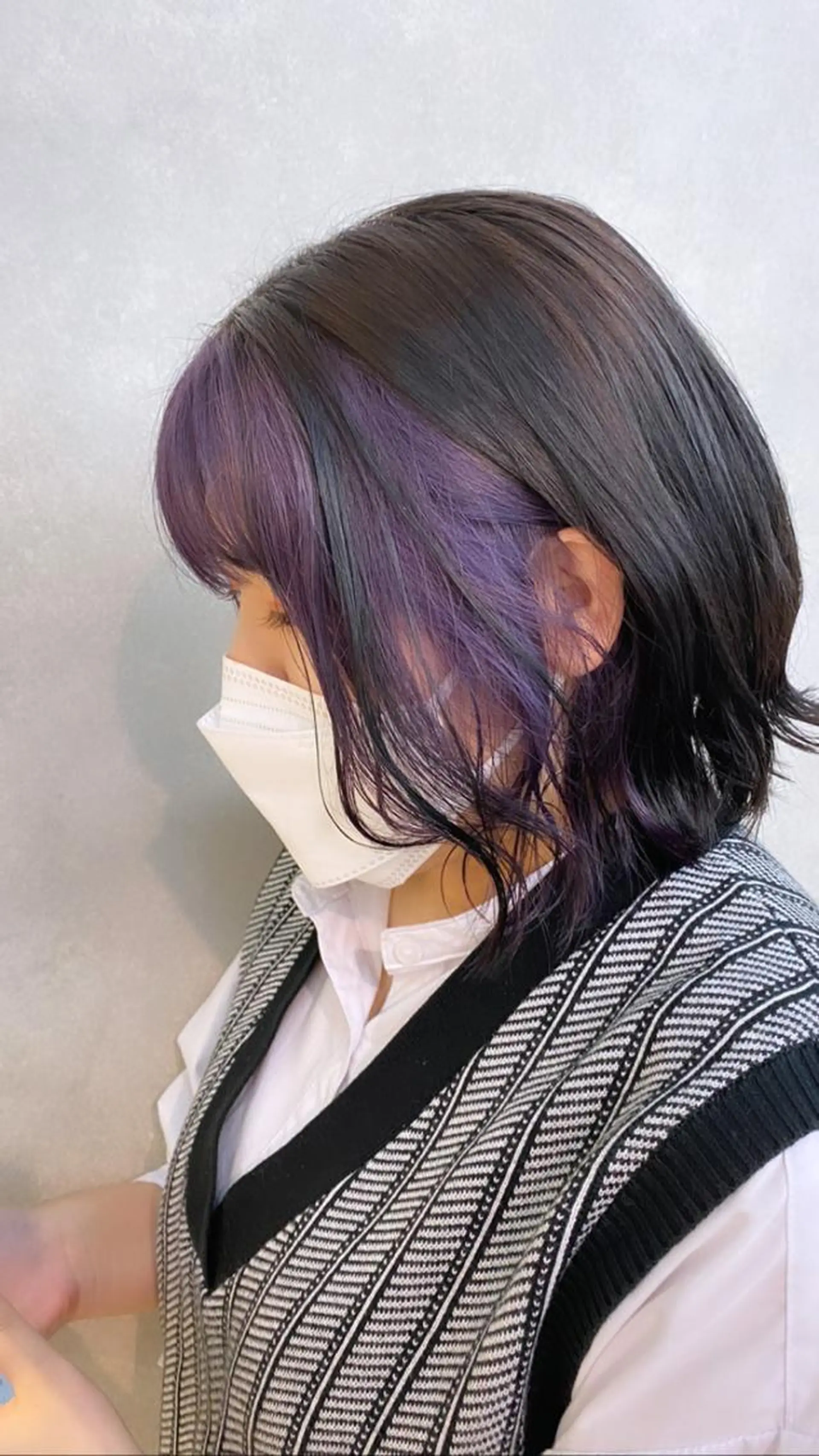 ミディアム カラー インナーカラー ヘアカラー HARE &nail ☪️remiのヘアスタイル