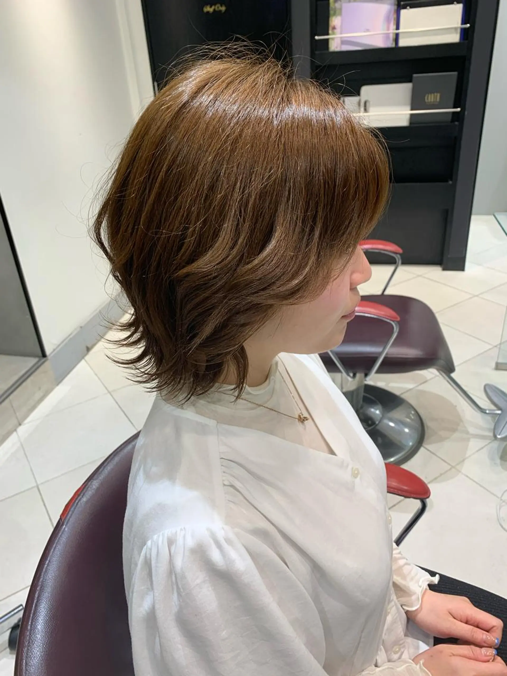 ミディアム カット ヘアカラー トリートメント ヘアセット ✨上村 潤平✨メンズヘア✨のヘアスタイル
