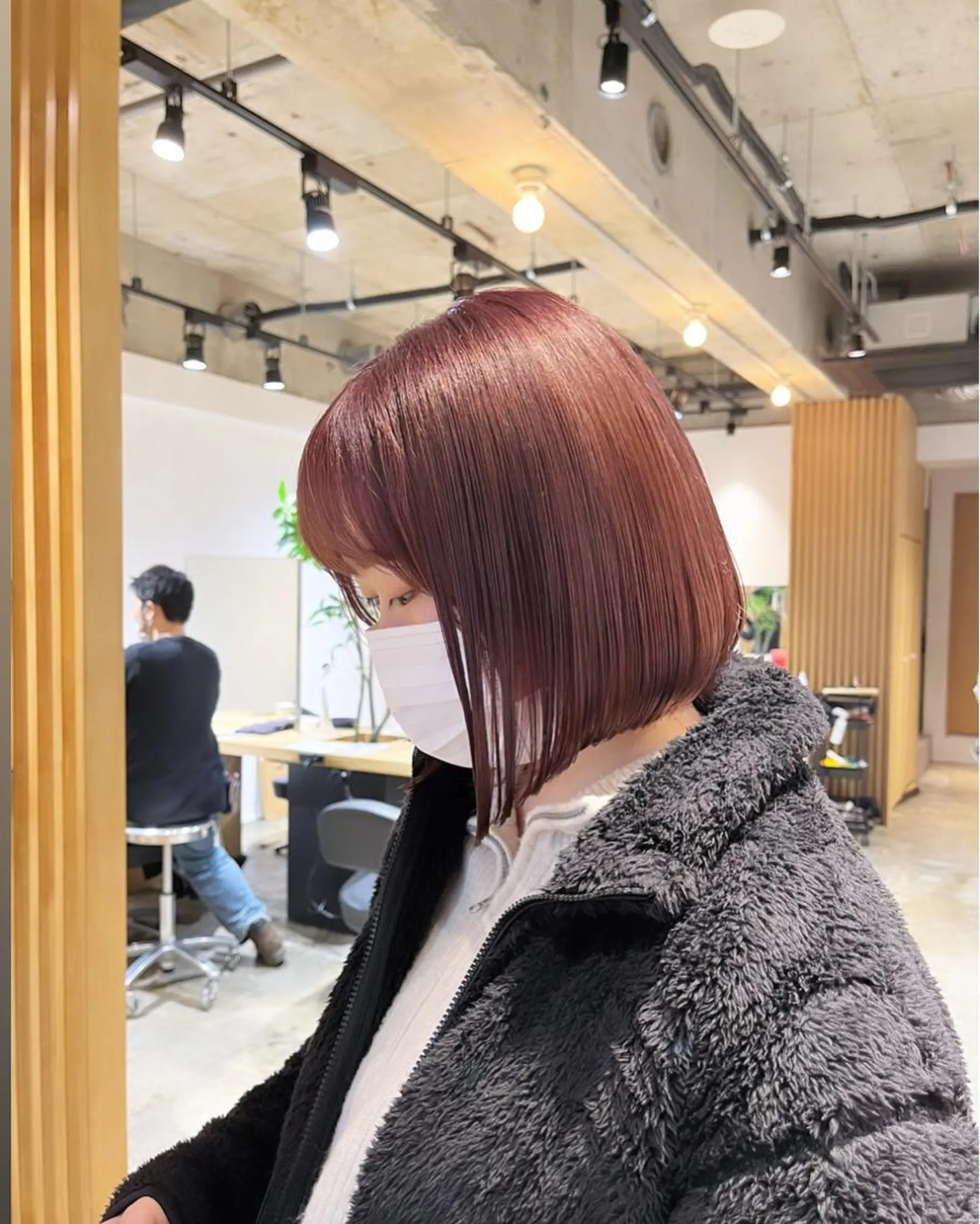 ショート カット ヘアカラー トリートメント ヘアセット ハイトーン/レイヤー 💜Akaneのヘアスタイル