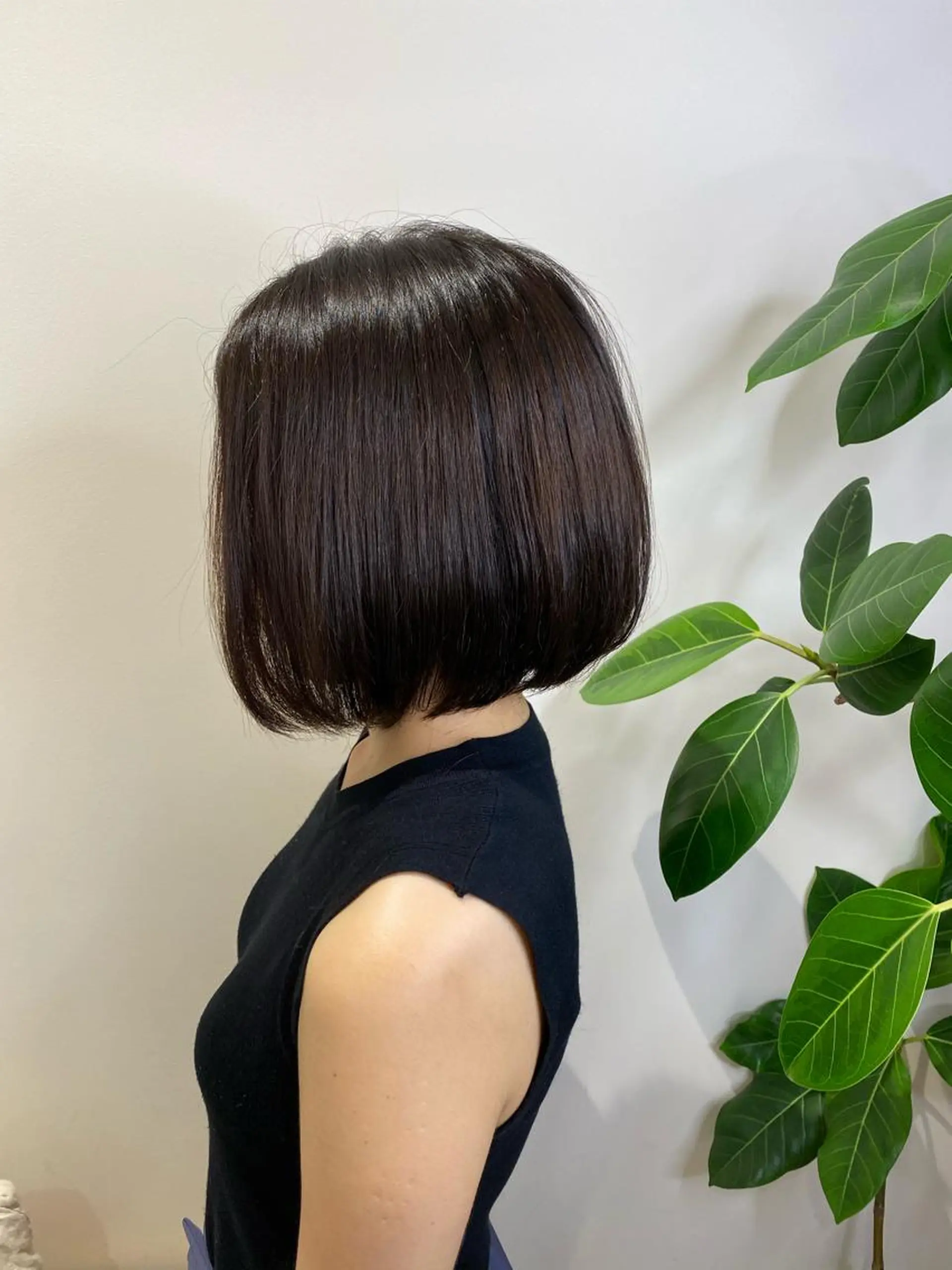 ショート ボブ韓国風レイヤー 髪質改善/畠中ケントのヘアスタイル