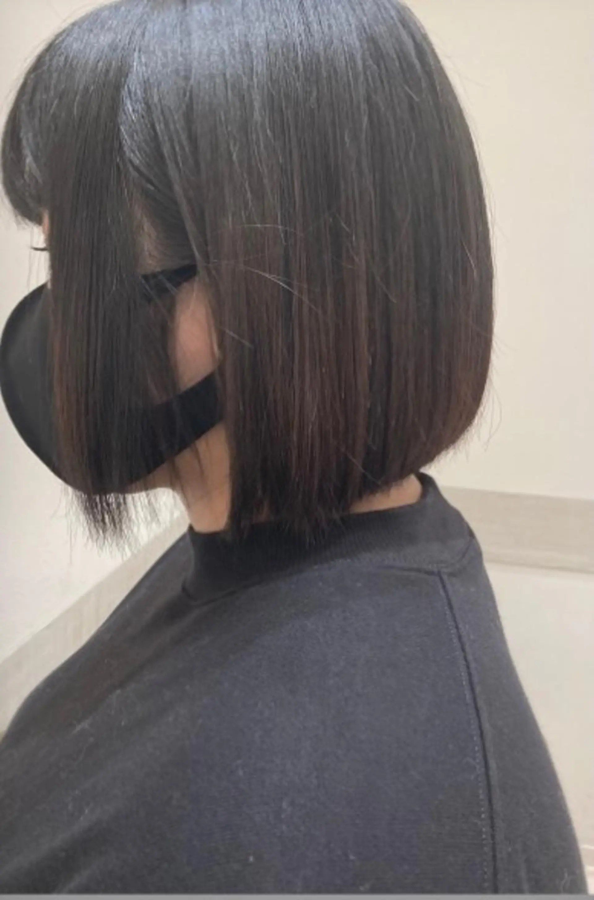 ショート ヘアアレンジ 前下がりボブ ボブ 佐藤 睦月のヘアスタイル