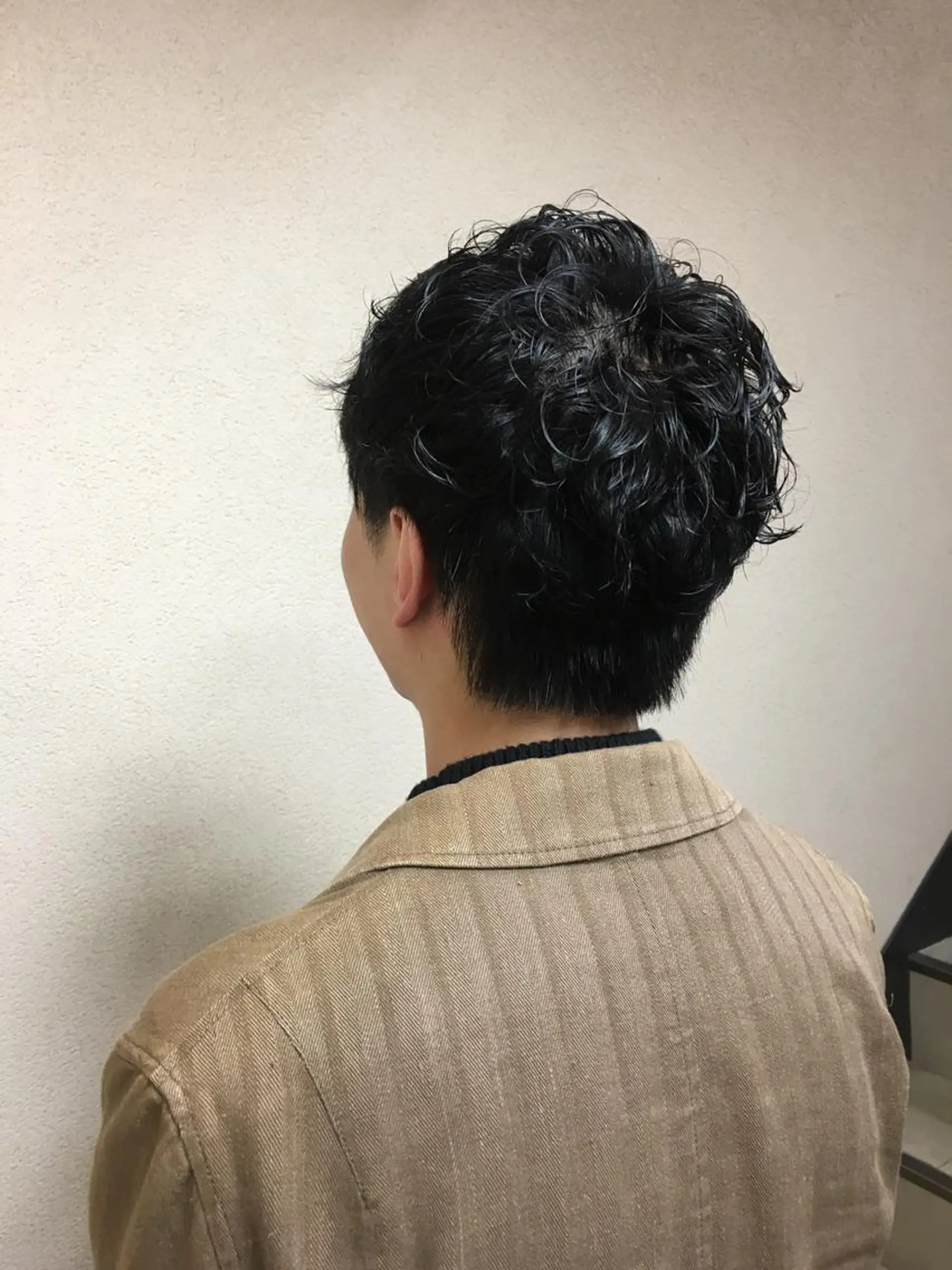 ショート パーマ メンズ 清水 まなのマツエク・マツパデザイン