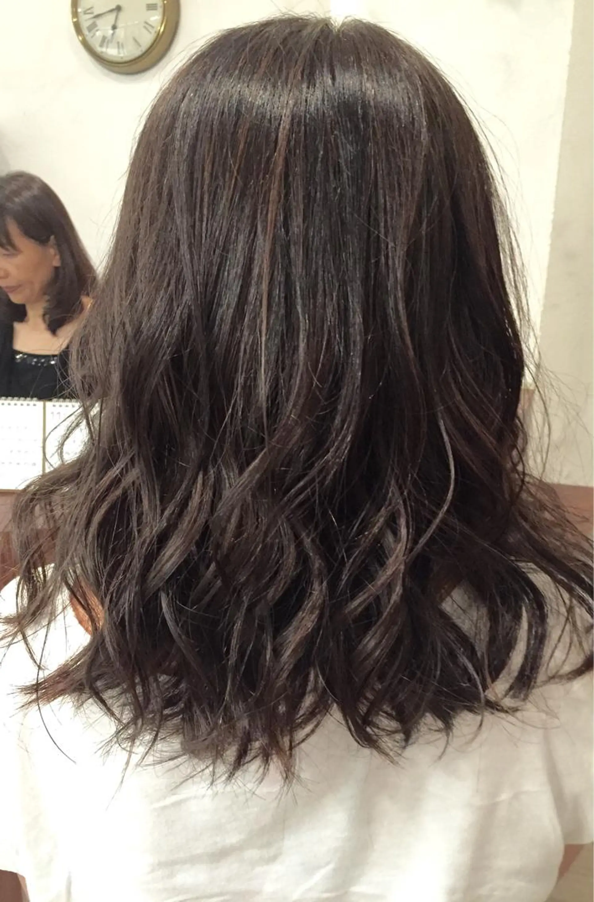 ミディアム アッシュ カット トリートメント 所渉/韓国レイヤー /ウルフカットのヘアスタイル